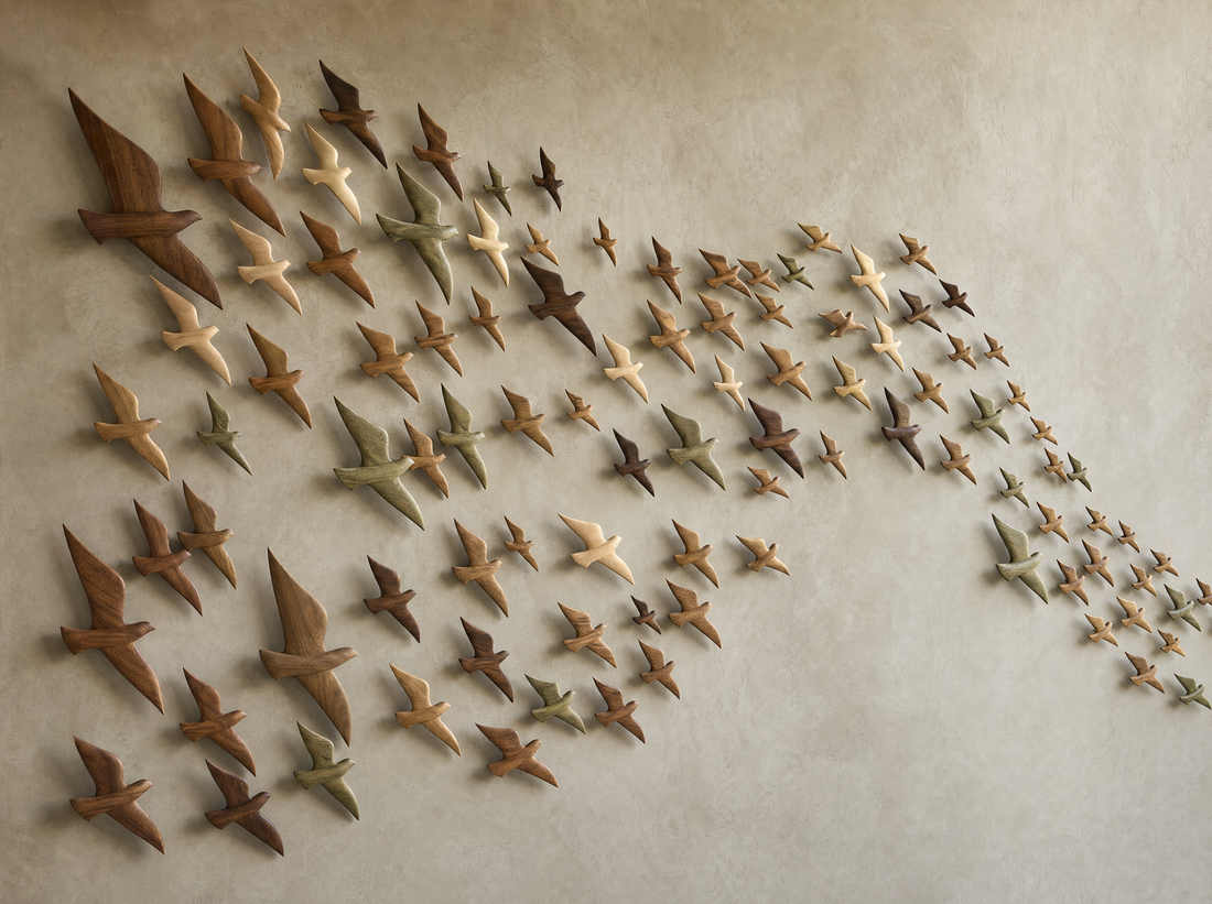 Murmuration Wall Sculpture