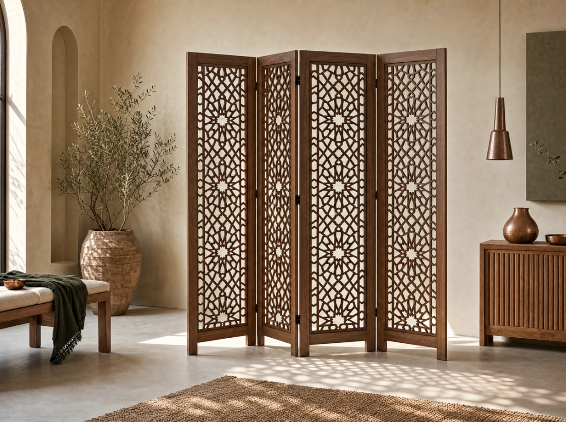 Mashrabiya Divider Screen