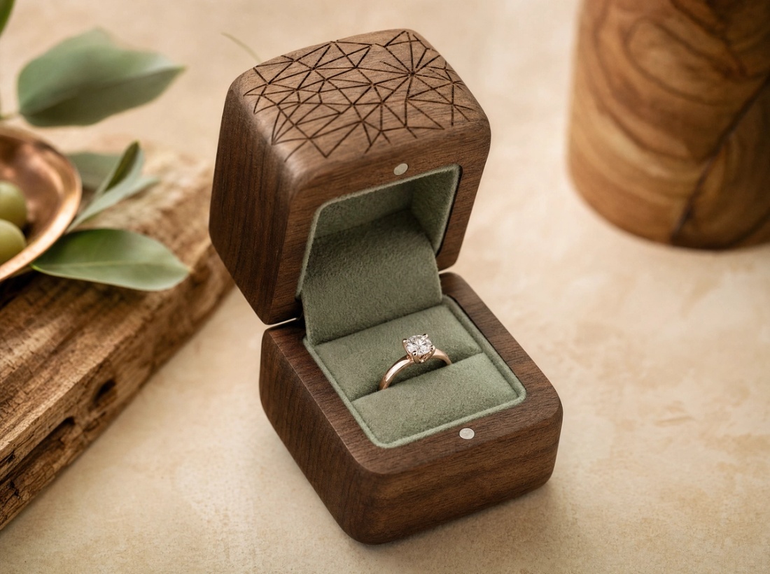 Wooden Ring Box