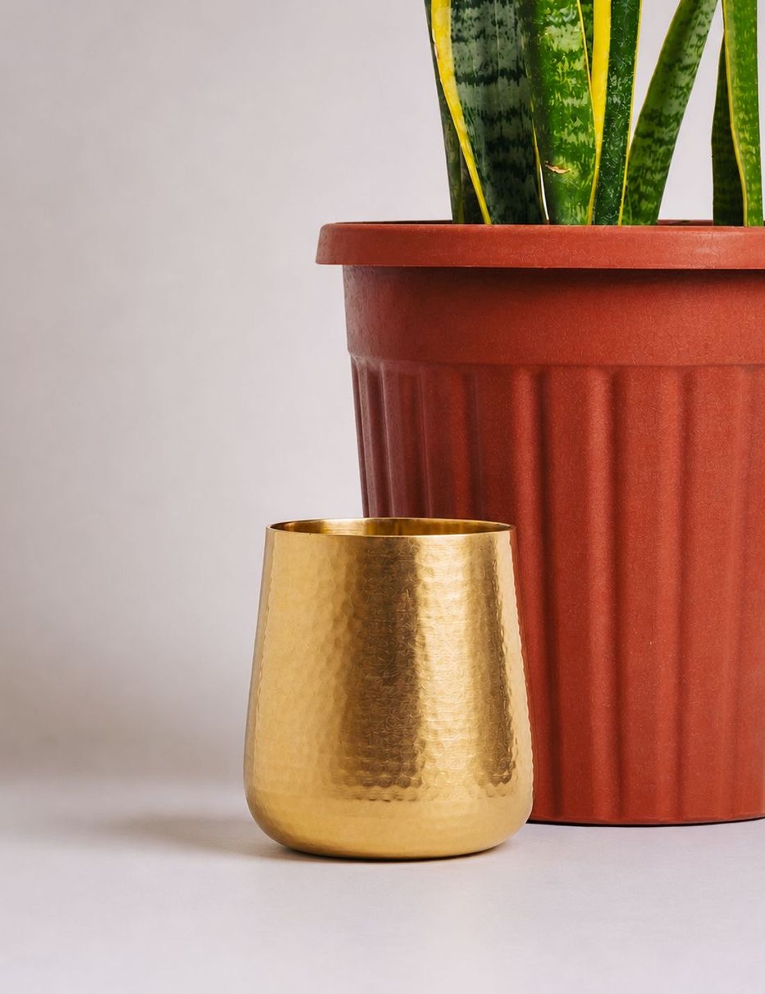 Hammered Copper Cup