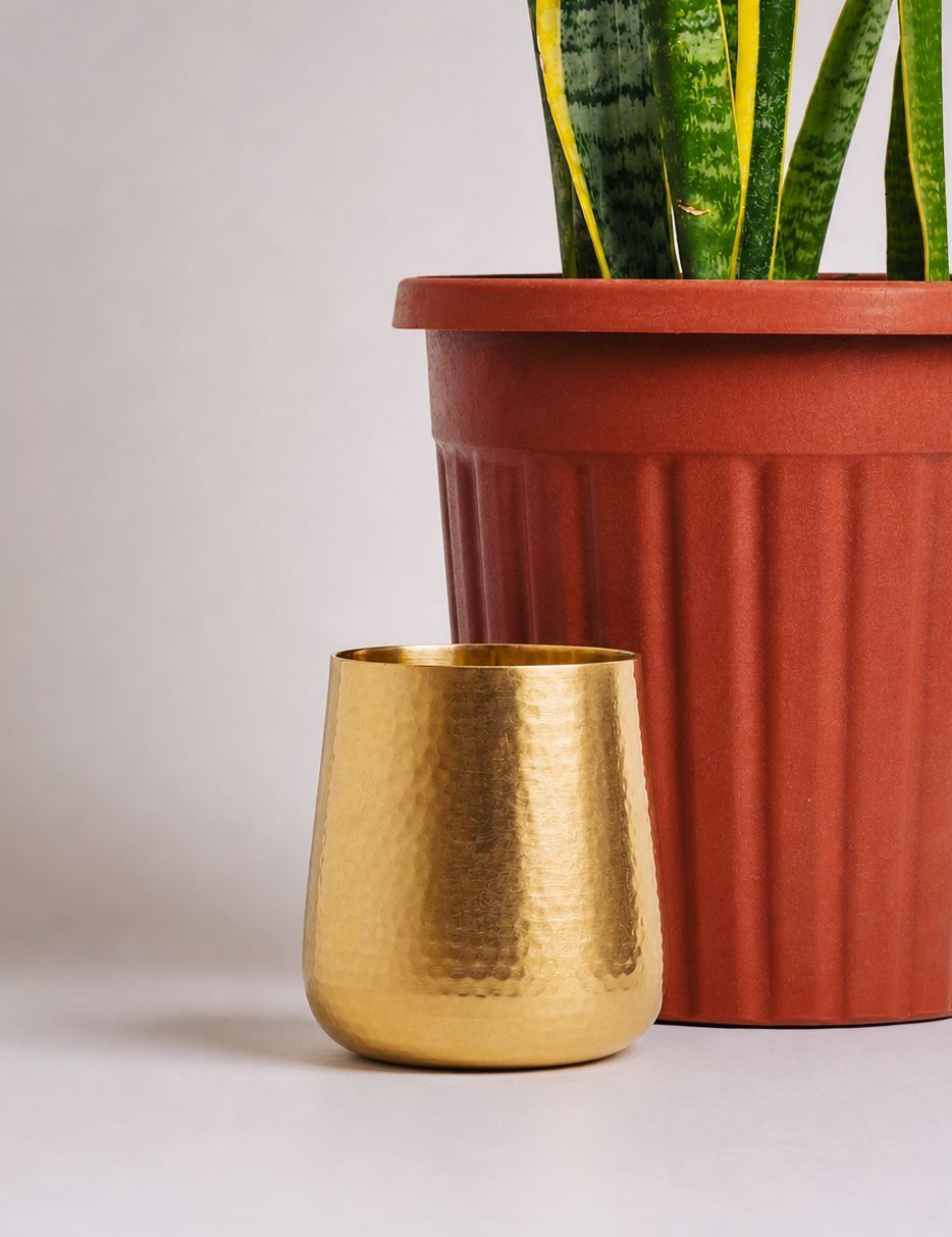 Hammered Copper Cup
