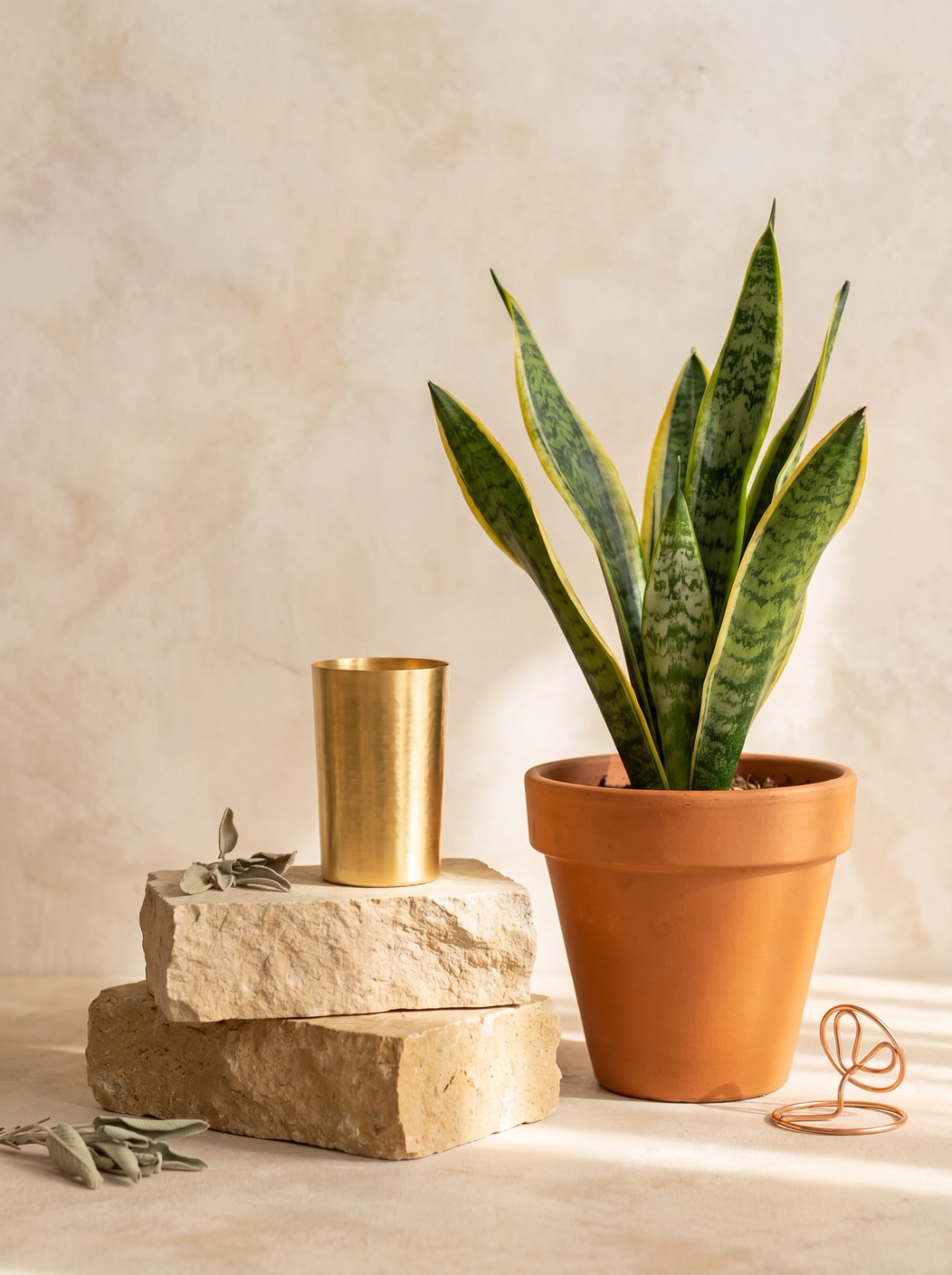 Smooth Copper Cup