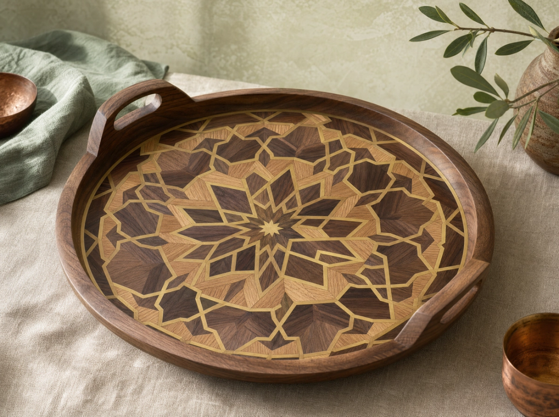 Girih Serving Tray