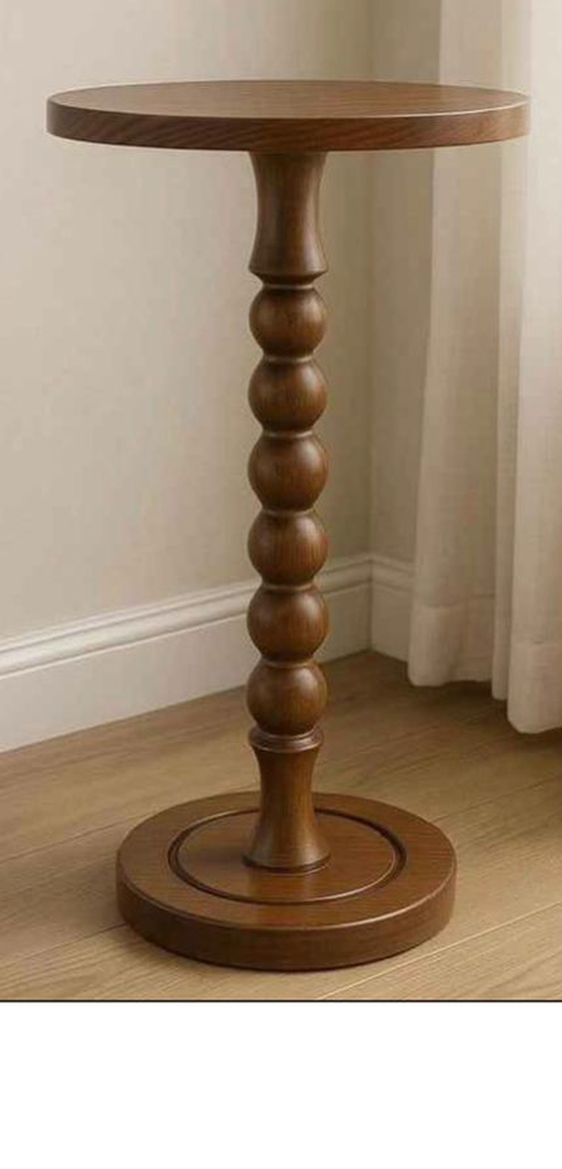 Turned Pillar Side Table