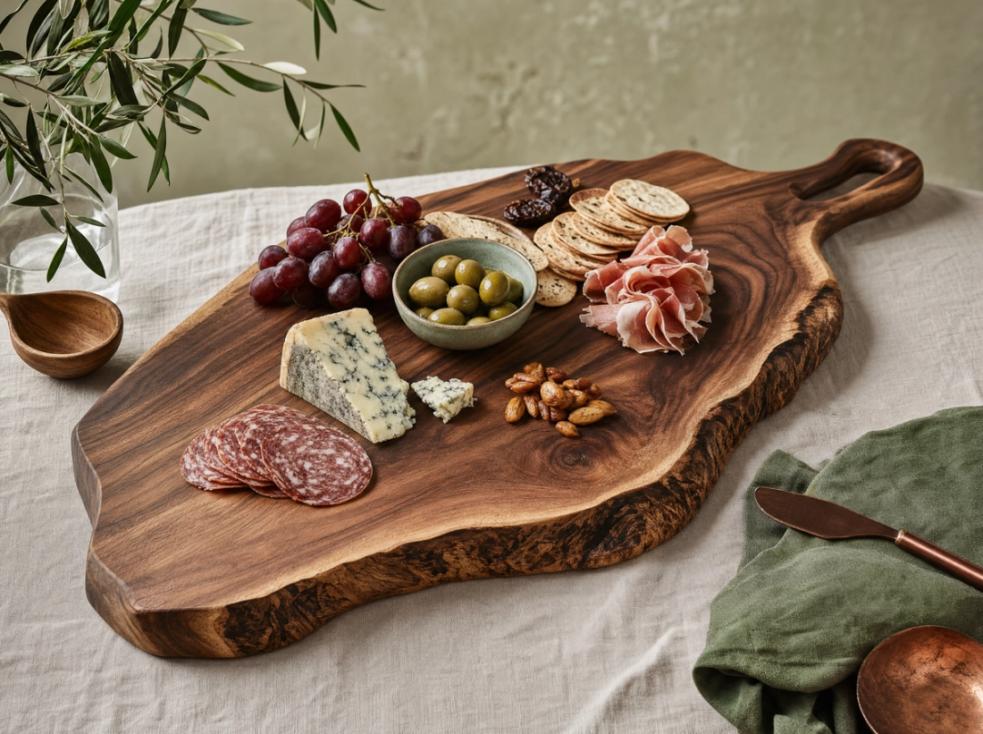 Live-Edge Serving Board
