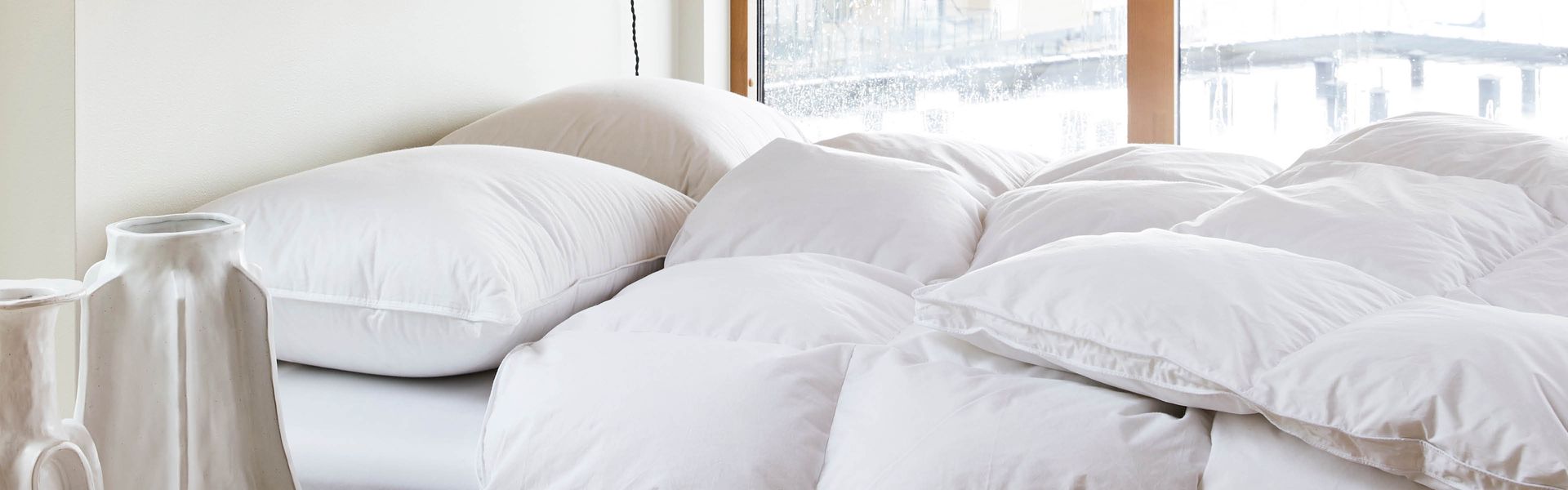 Høie Saga duntäcke och kudde