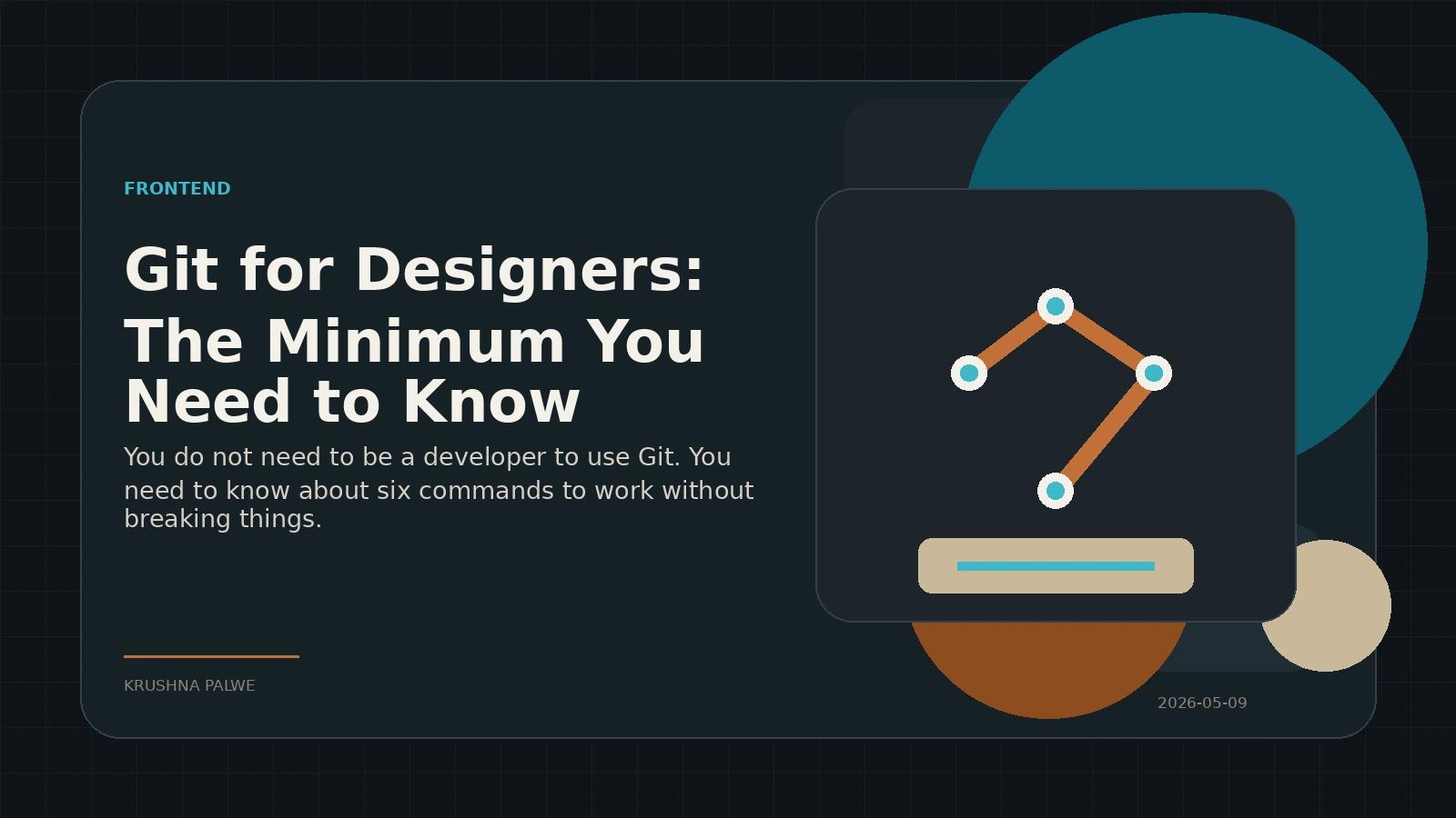 Git for Designers: The Minimum You Need to Know