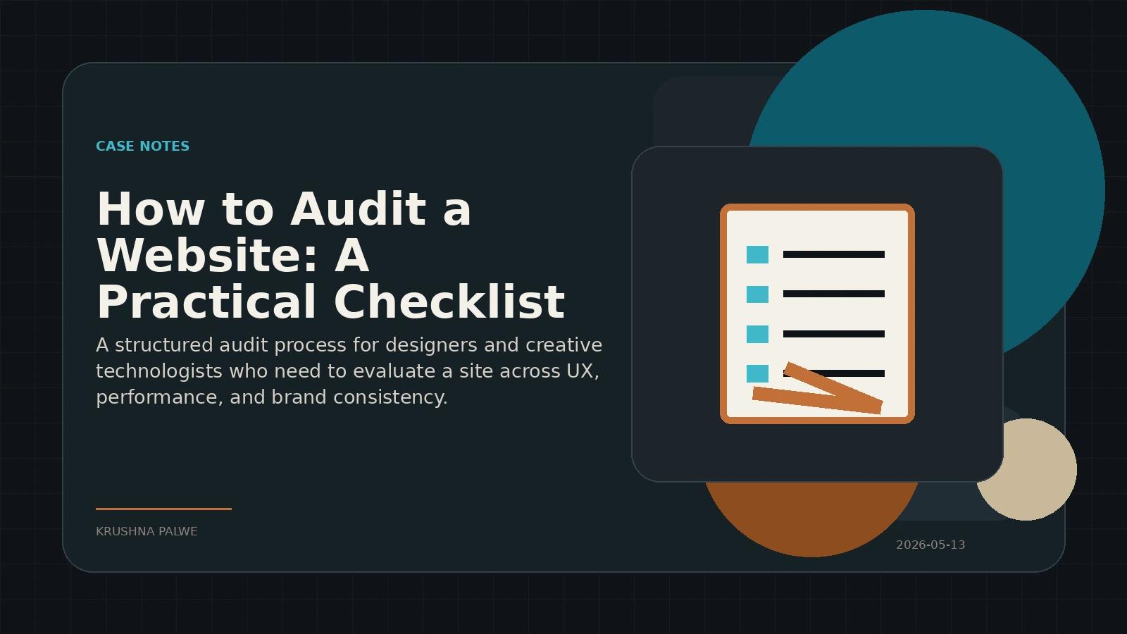 How to Audit a Website: A Practical Checklist