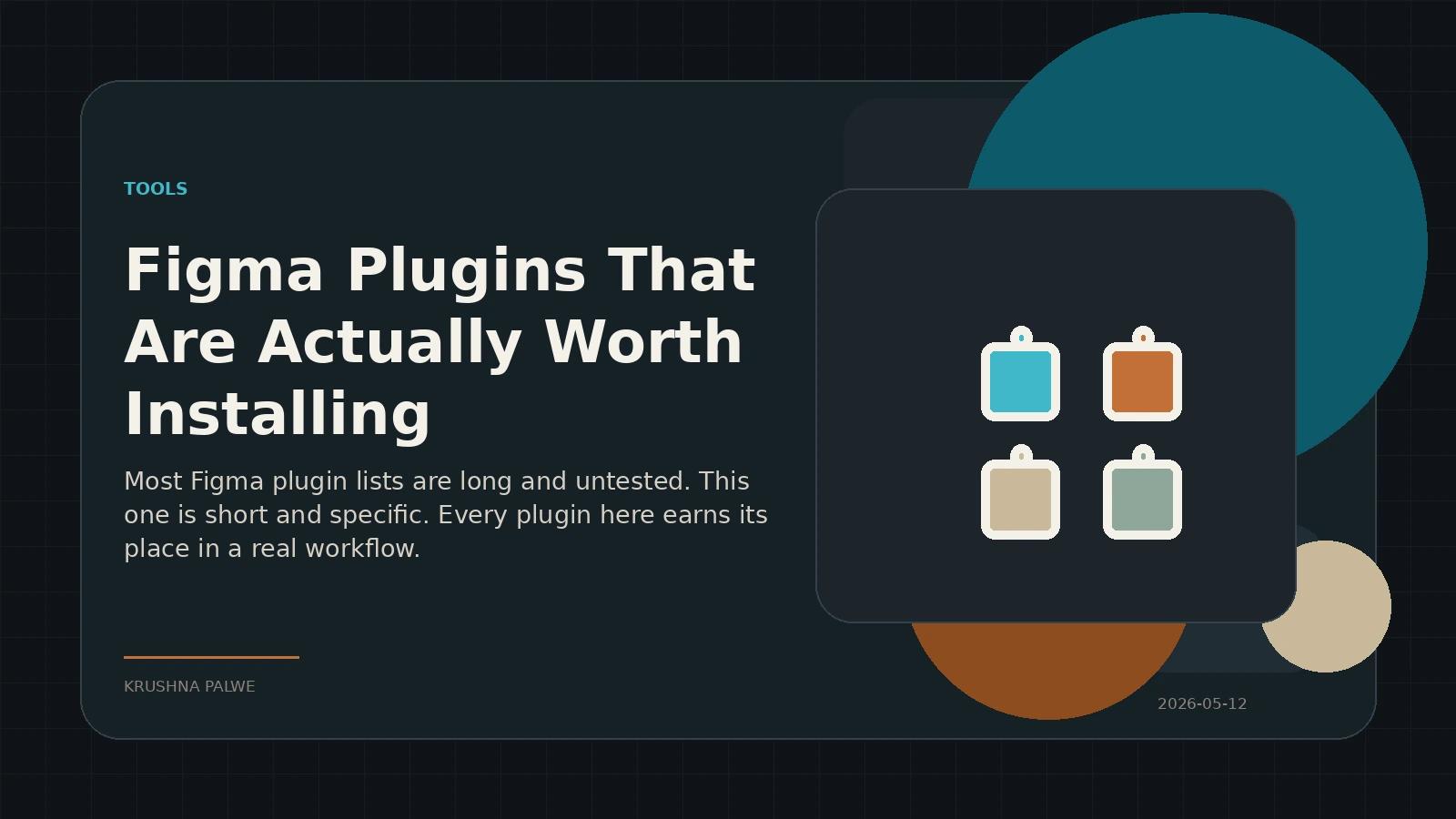 Figma Plugins That Are Actually Worth Installing