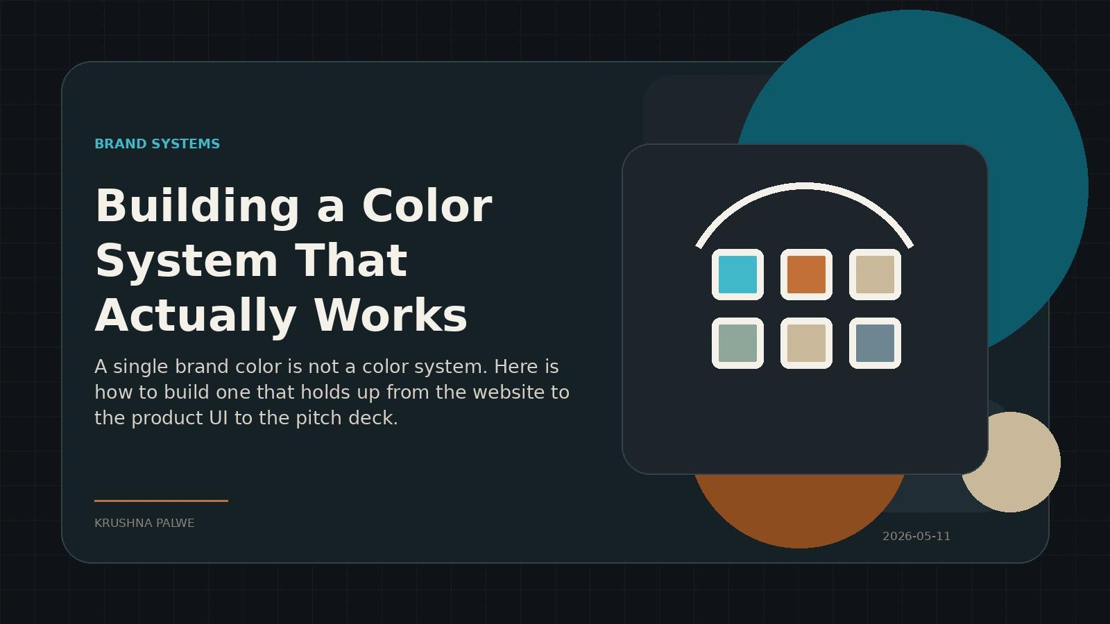 Building a Color System That Actually Works Across Digital Touchpoints