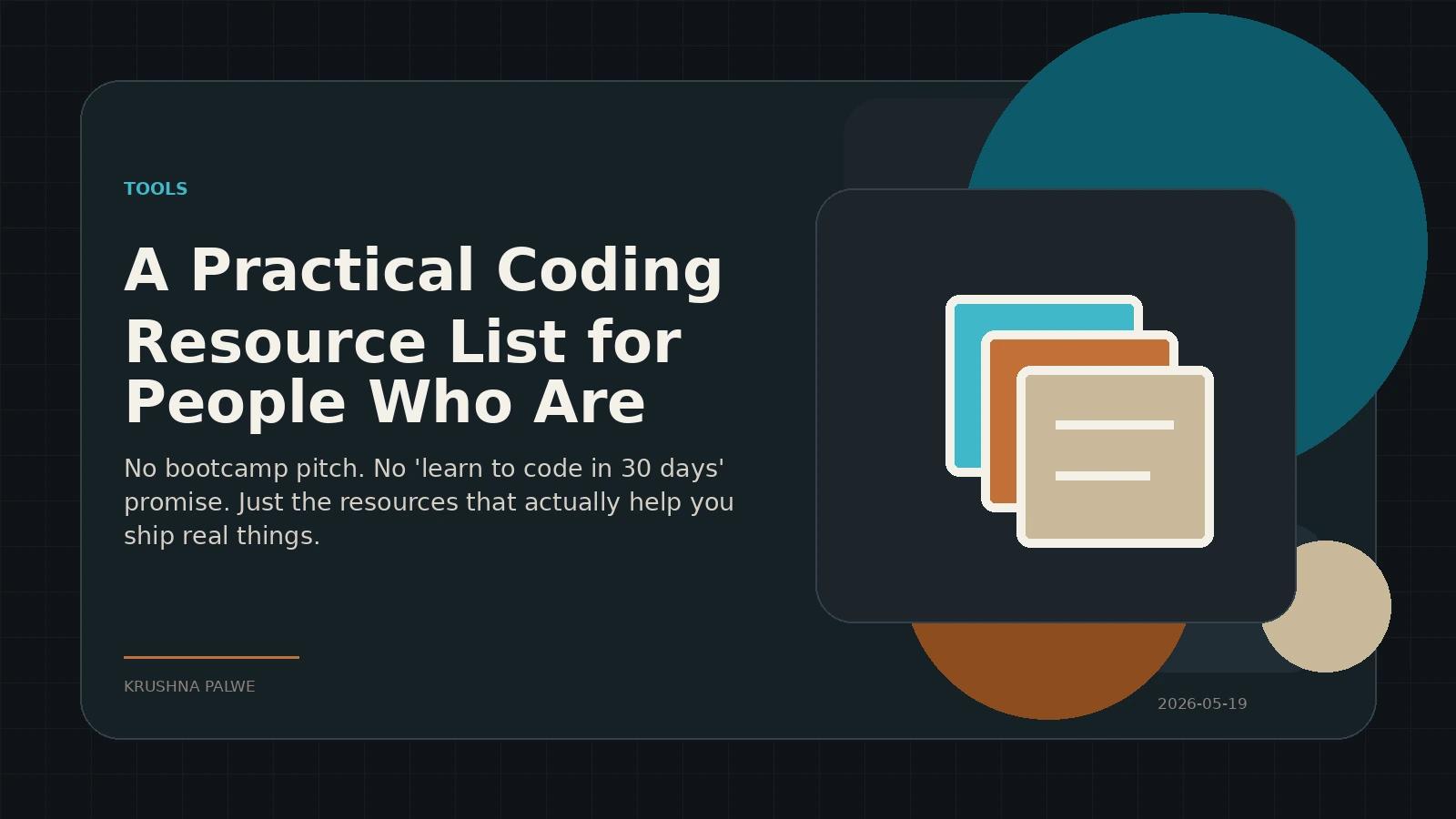 A Practical Coding Resource List for People Who Are Not Engineers