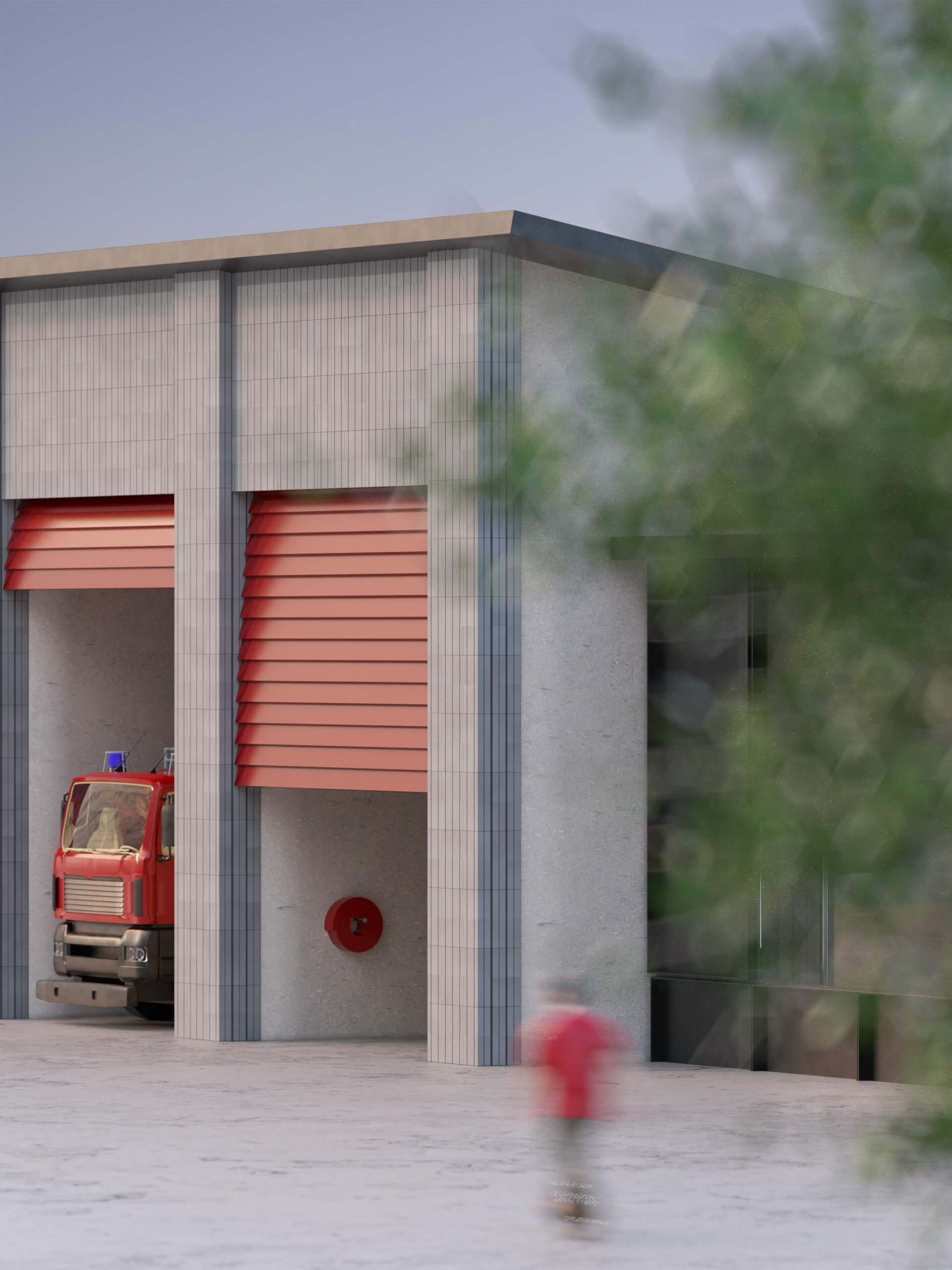 Concept visualization for firefighting