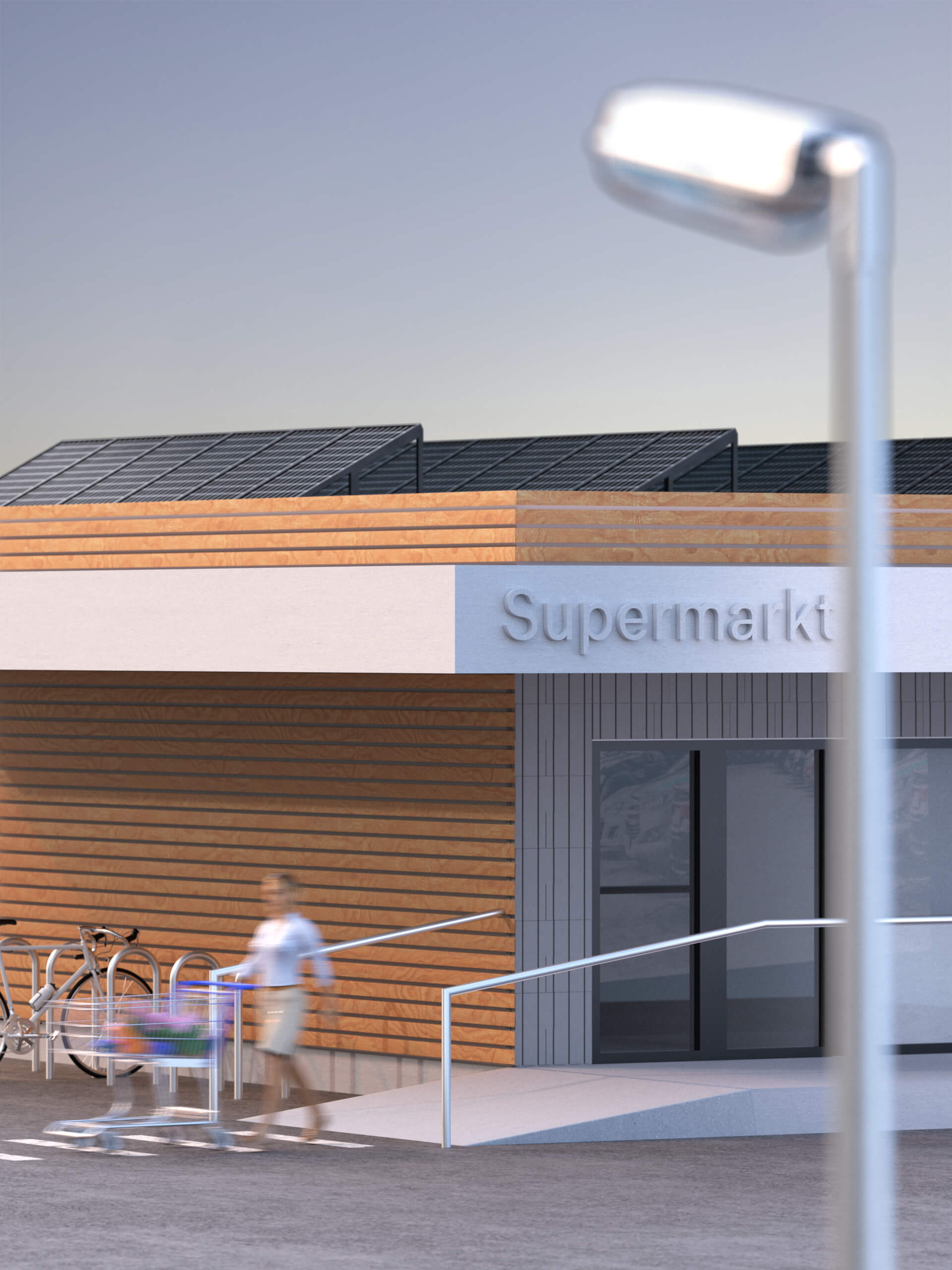 Concept visualization for supermarket