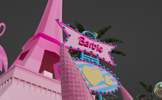 screenshot of how barbie was made