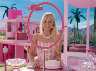 shot from barbie movie