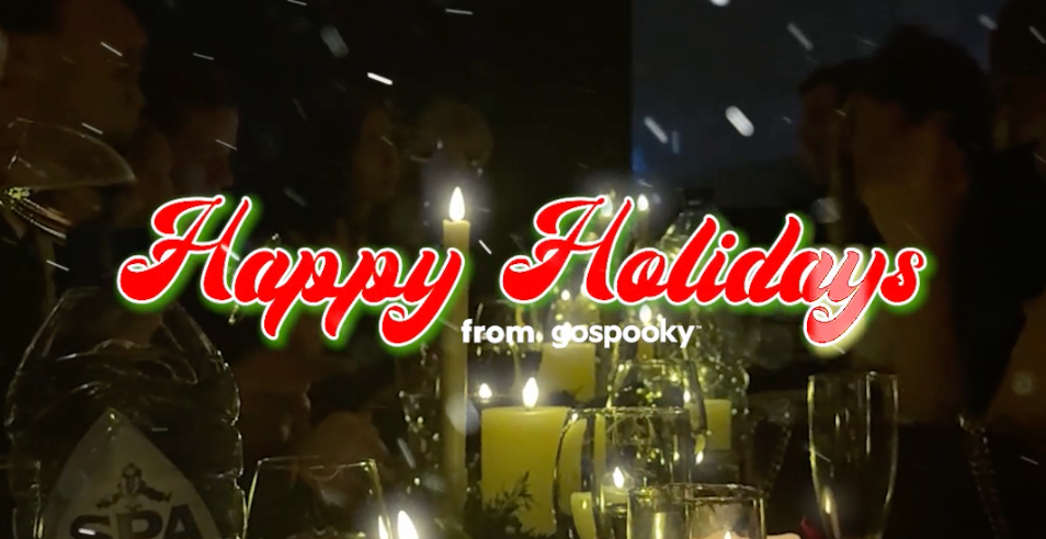 Boujee burgundy at our Christmas party 🎄✨