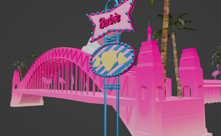 screenshot of how barbie was made