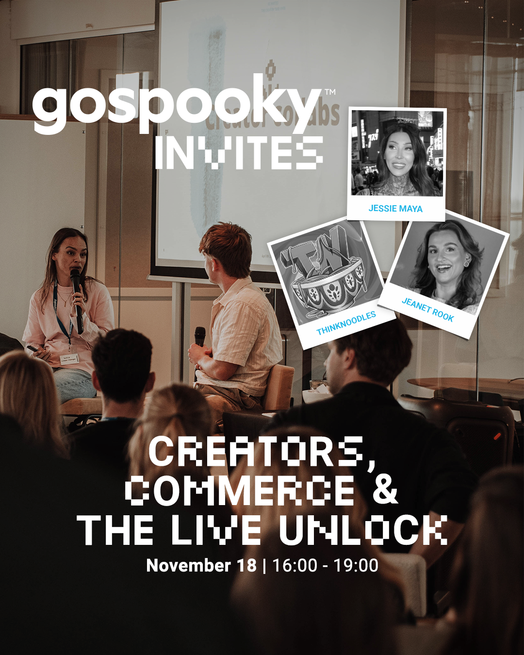 GoSpooky Invites - Creators, Commerce and The Live Un-Lock
