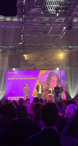 tim on stage the best social win