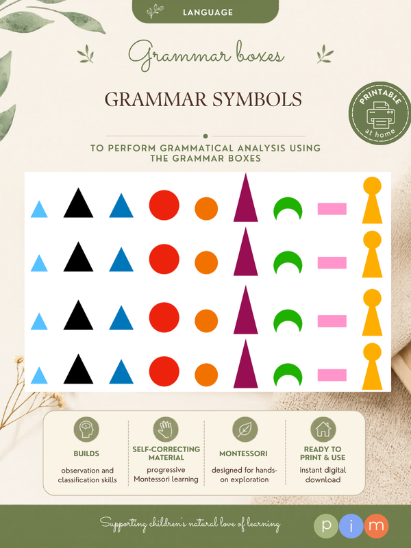 18. Symboles grammaticaux