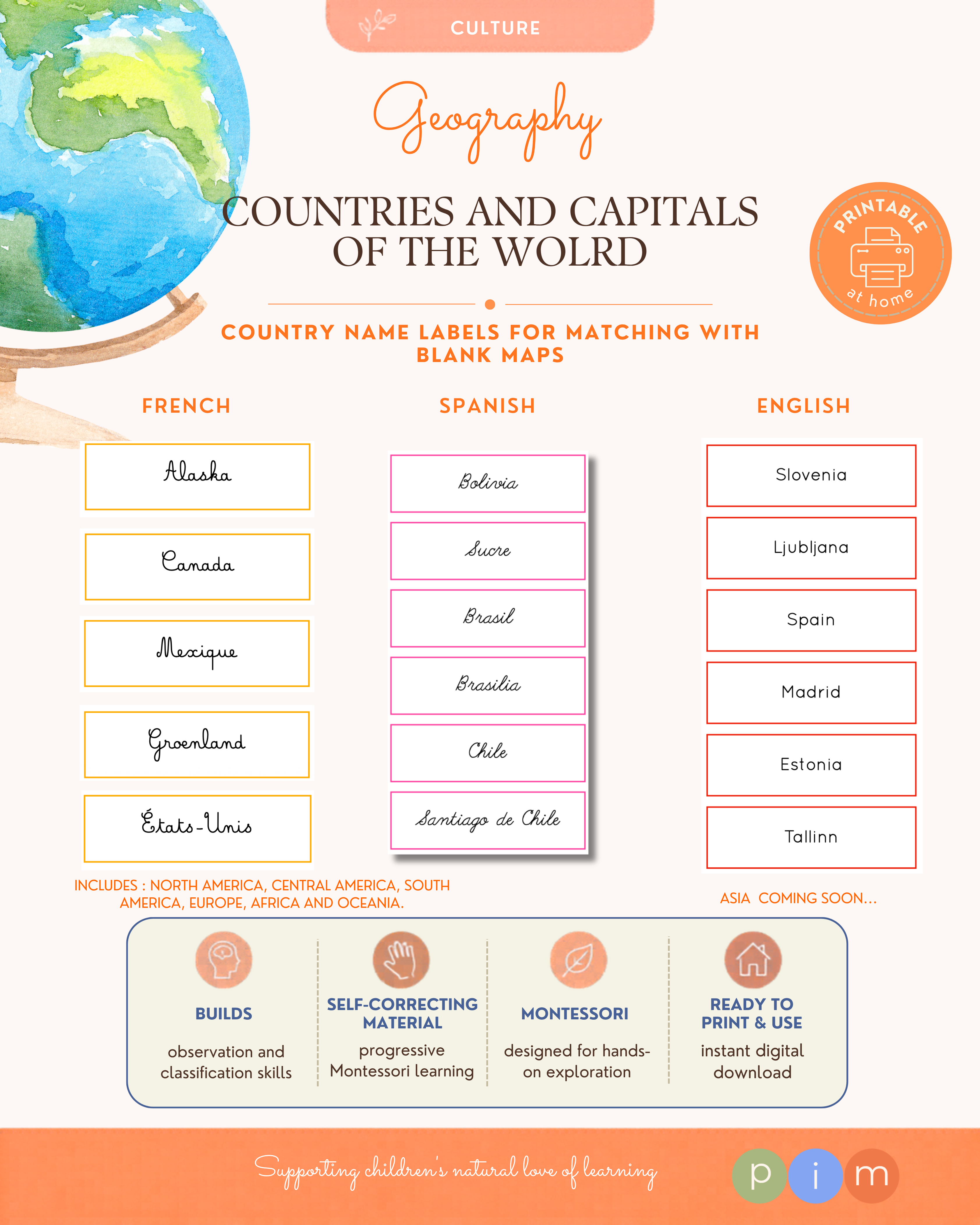 06. Cartes des Pays et Capitales