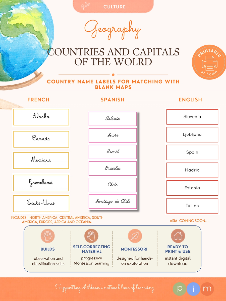 06. Cartes des Pays et Capitales