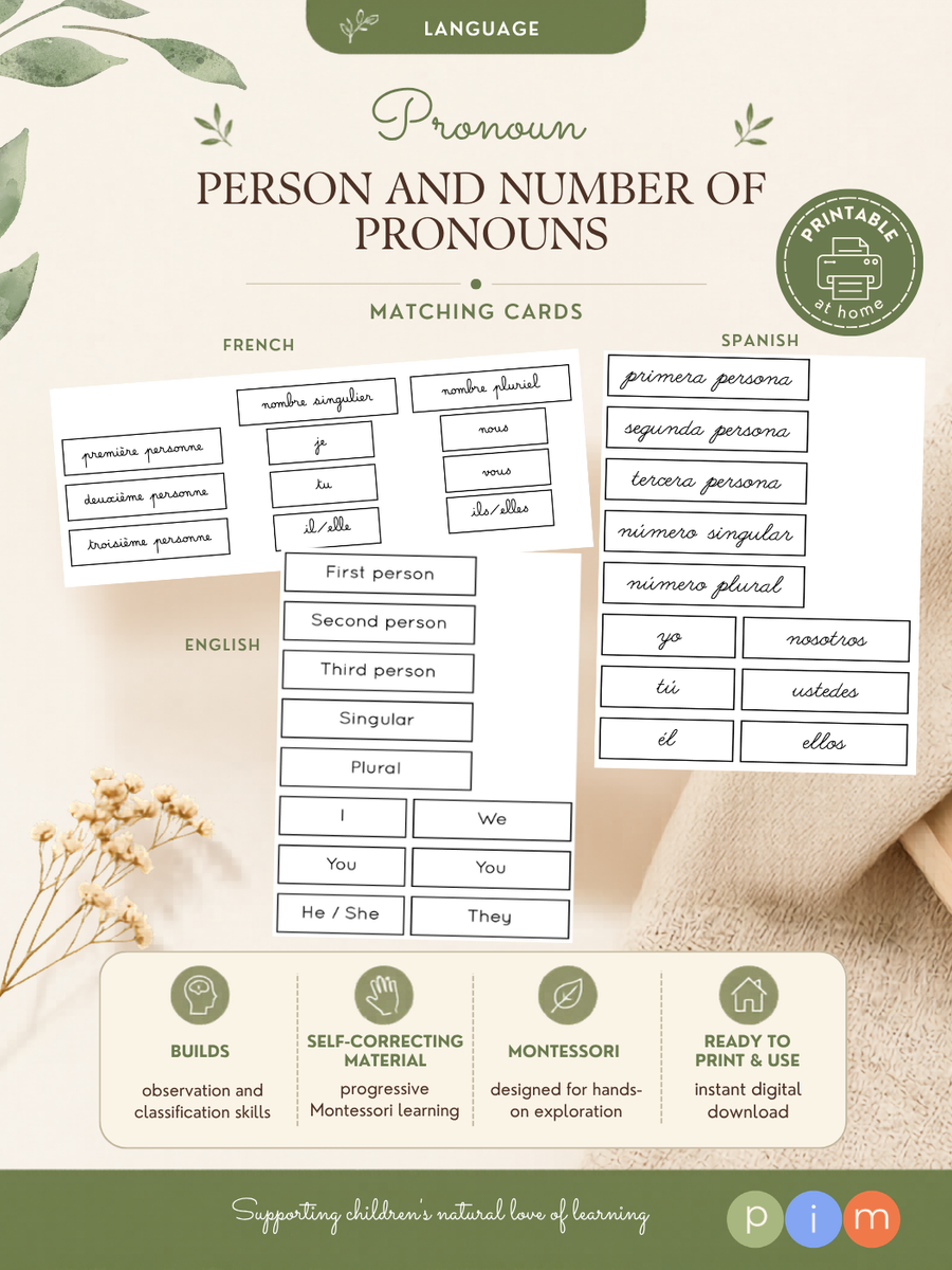 32. La Personne et le Nombre (Pronom)
