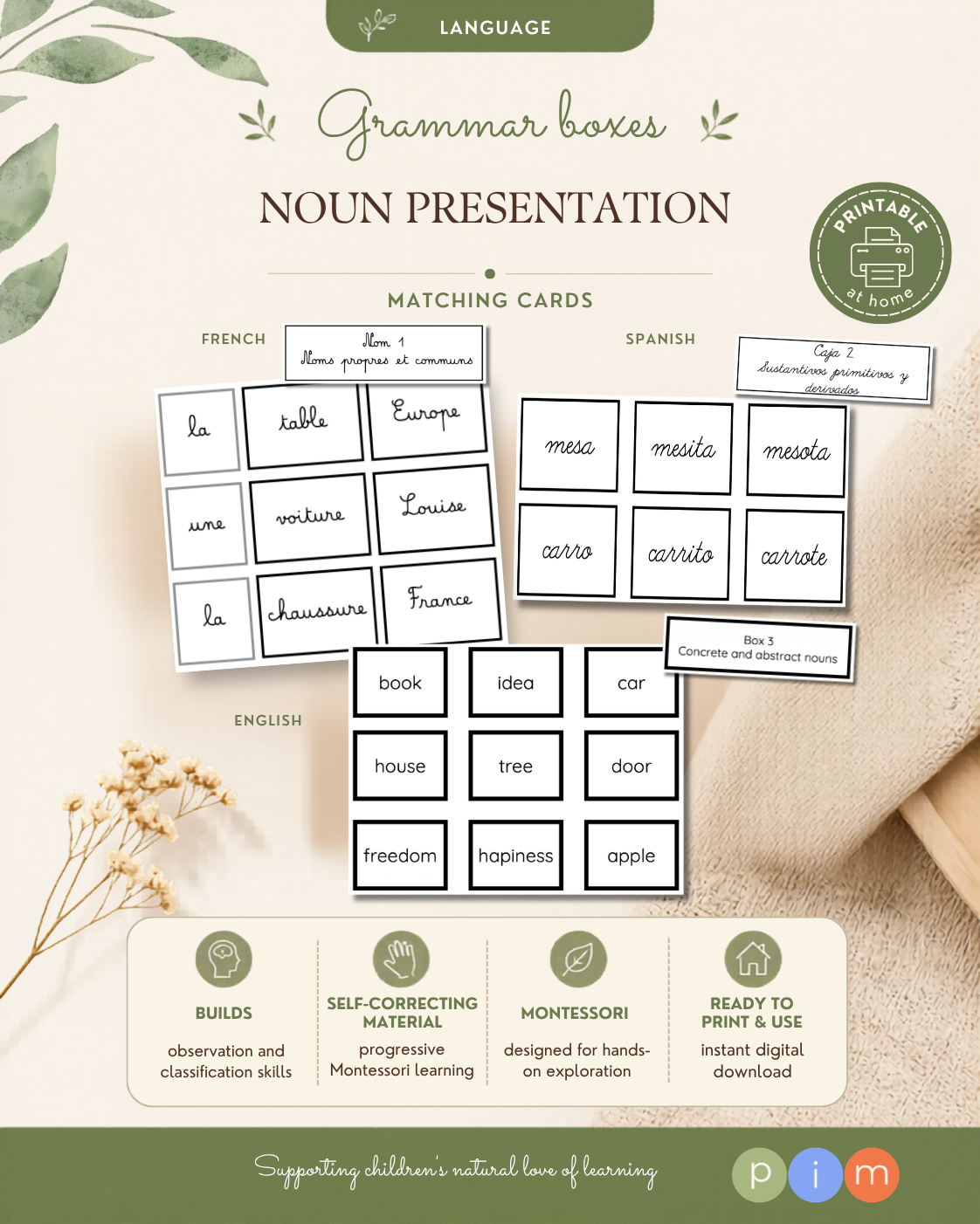 19. Boîtes grammaticales du nom