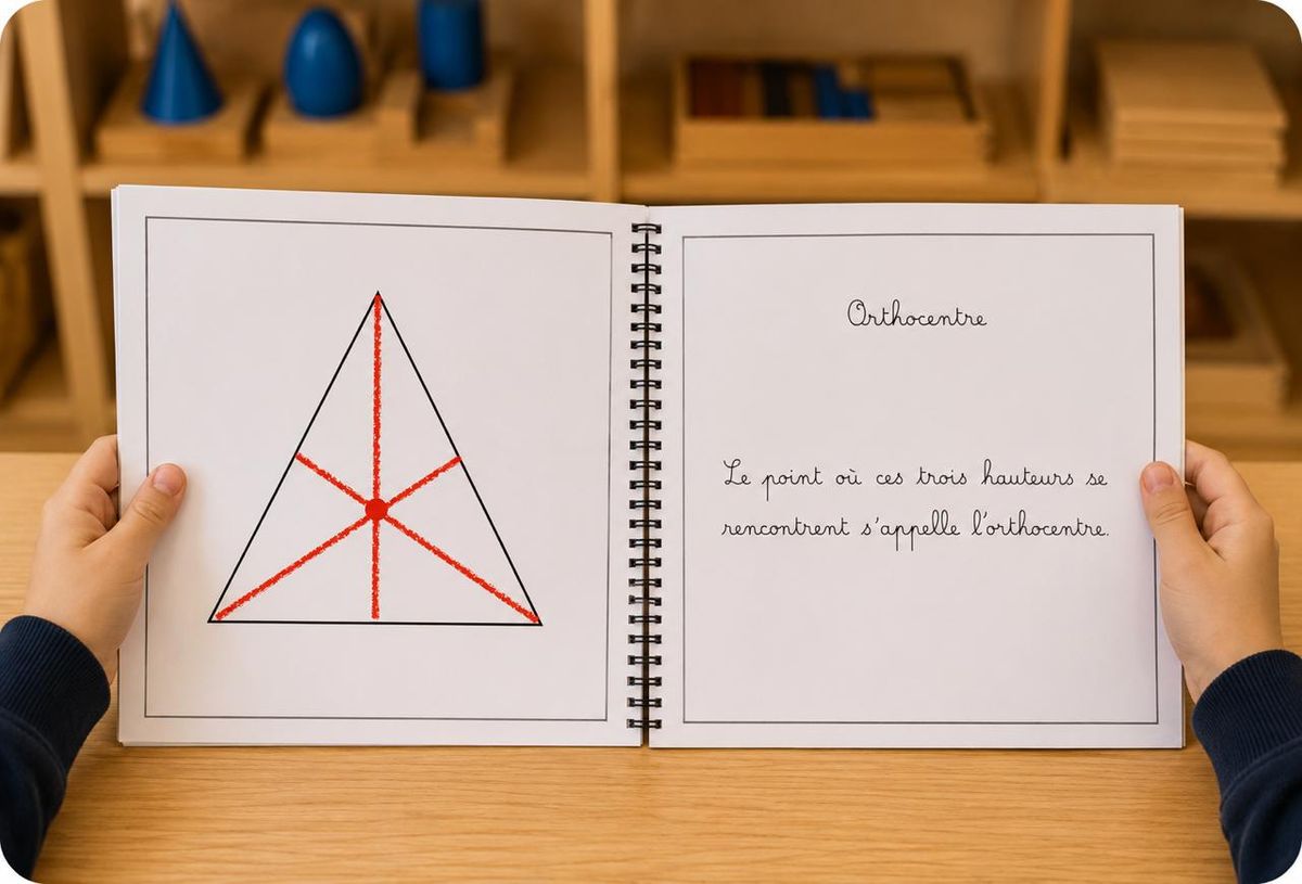 Matériels Montessori pour la géométrie