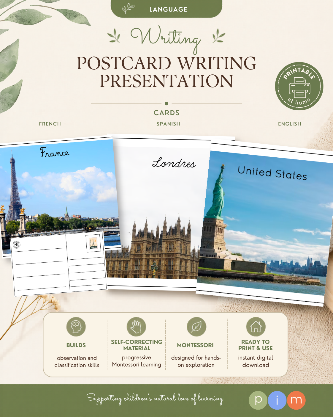 02. Écrire une carte postale