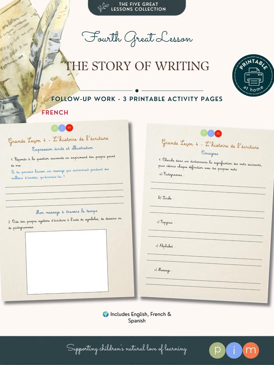 4. The Story of Writing