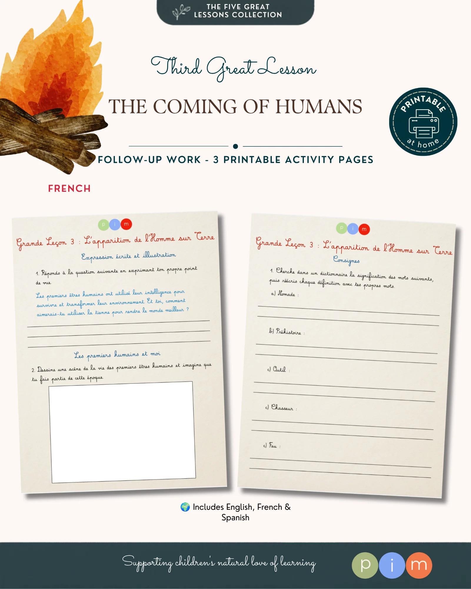 3. The Coming of Humans
