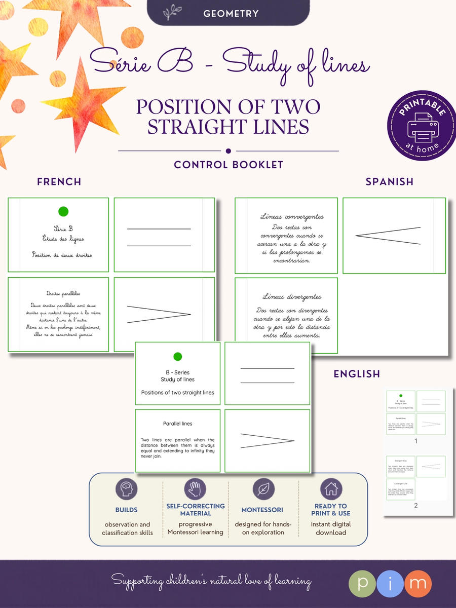 04. Libro de control - Serie B - Posición de dos líneas rectasControl Book – Series B – Position of Two Straight Lines