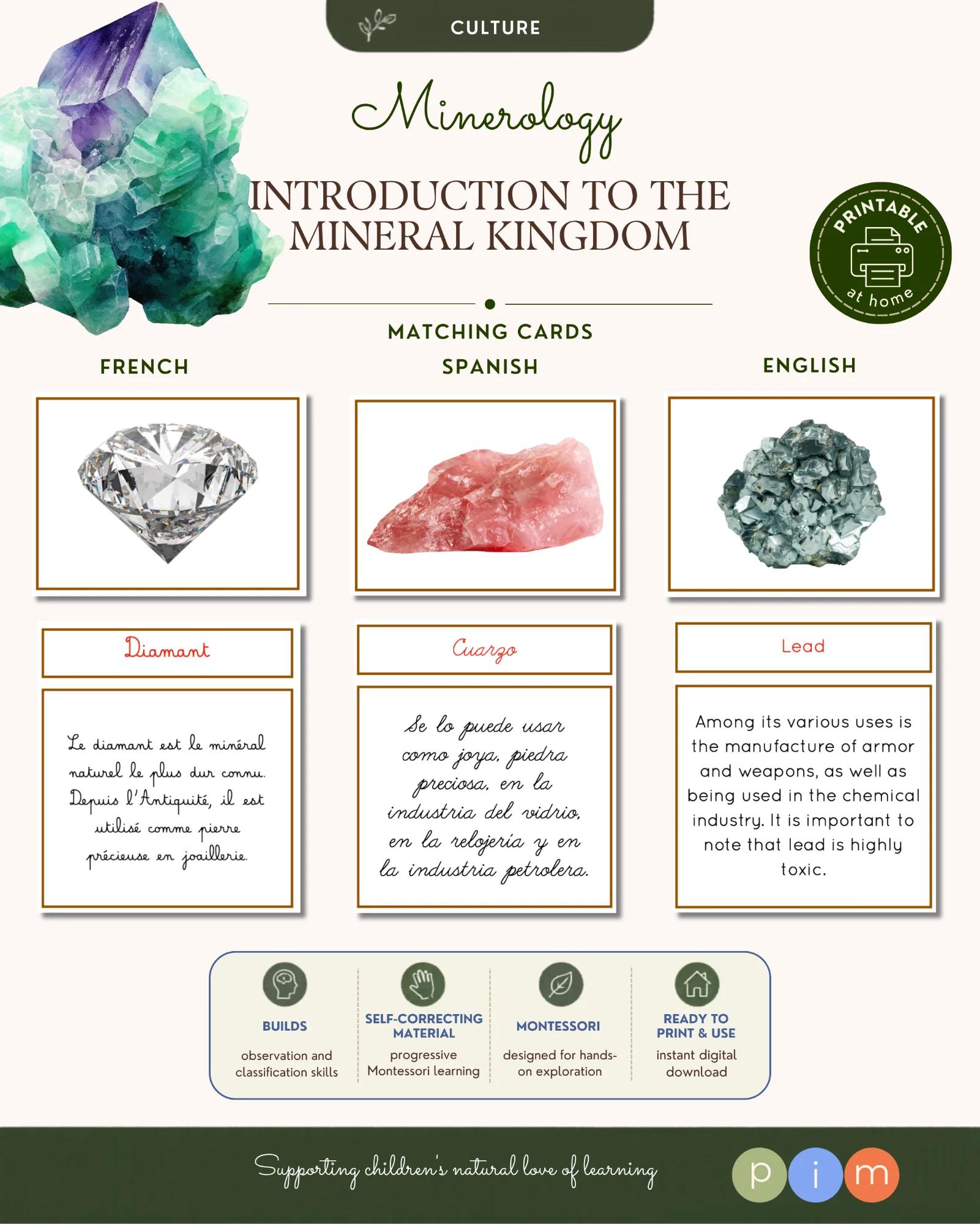1. First Knowledge of the Mineral Kingdom