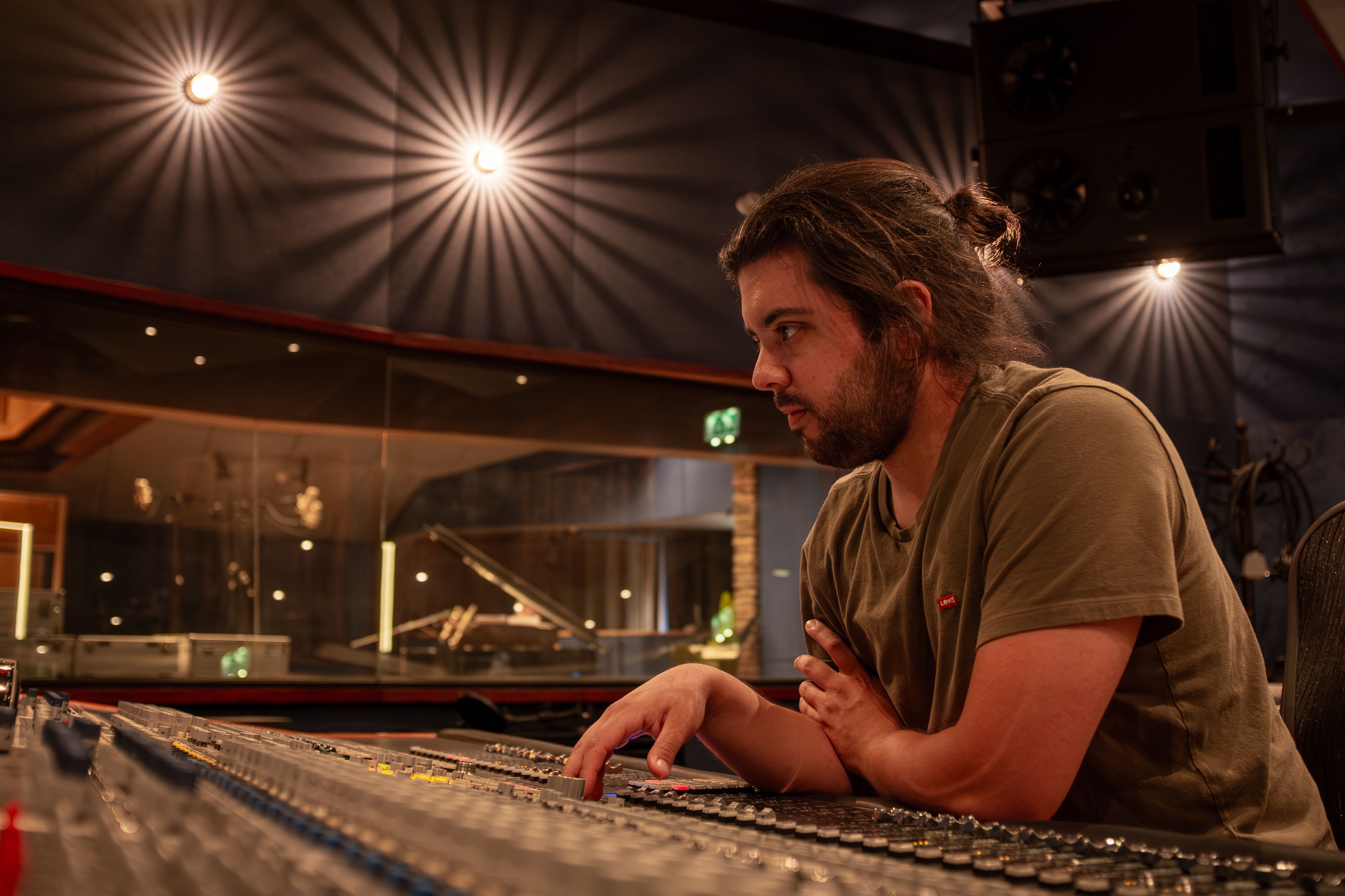 Joao Lucas in studio