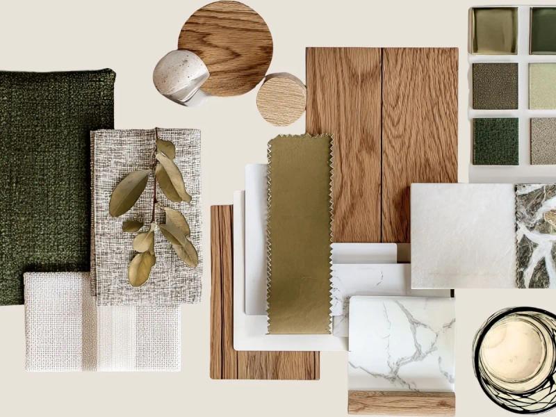 Mood Board Presentation in Interior Design