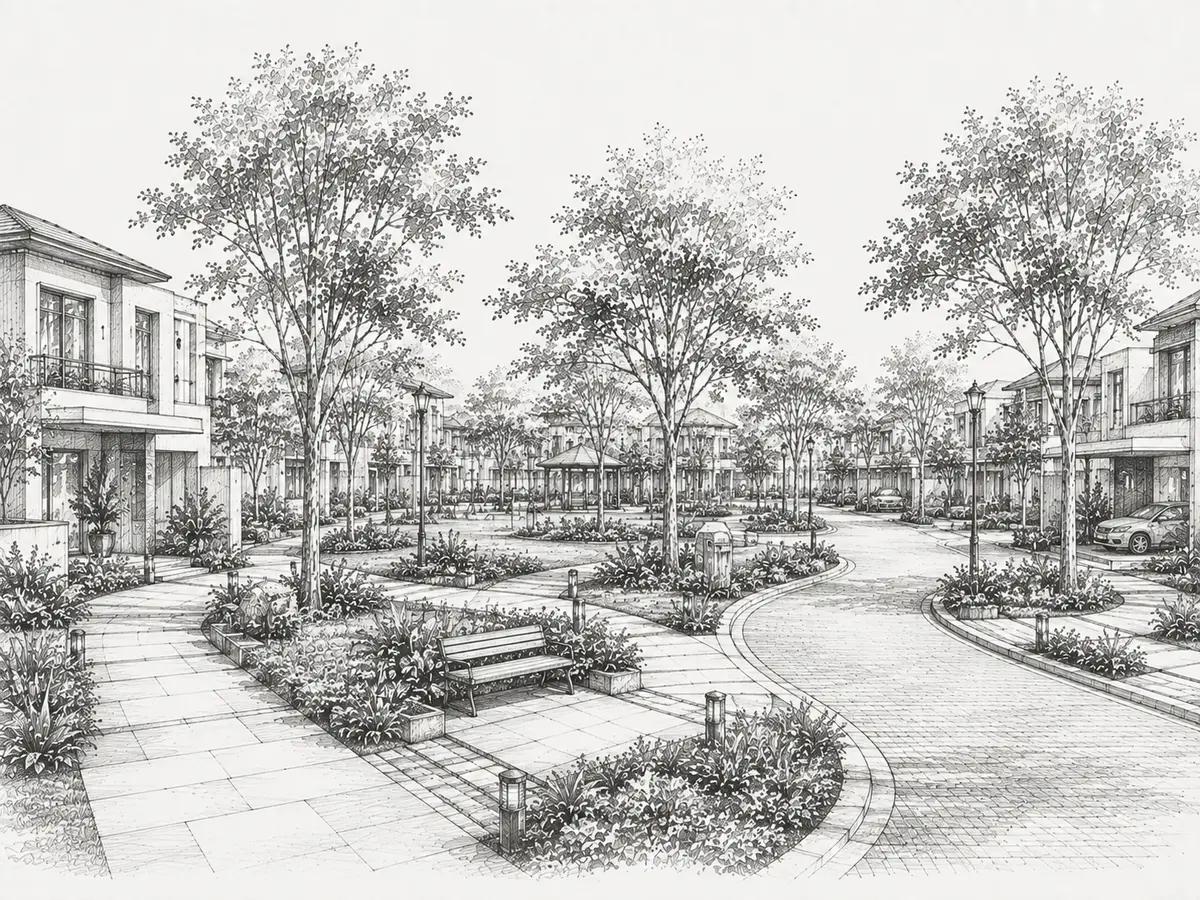 Landscape- Residential & Commercial Scheme