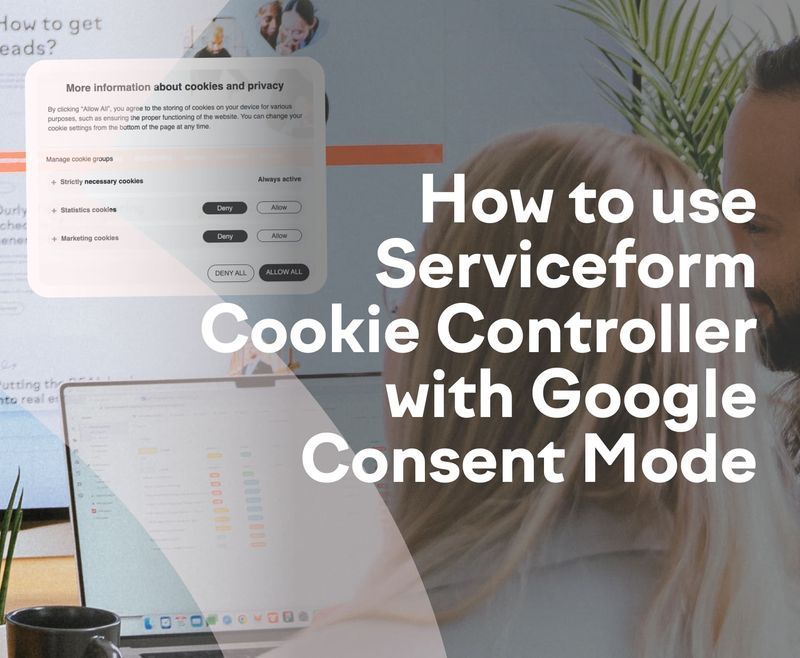 How to use Serviceform Cookie Controller with Google Consent Mode