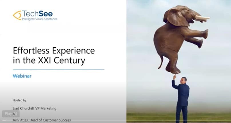 Effortless Experience 21st Century Webinar