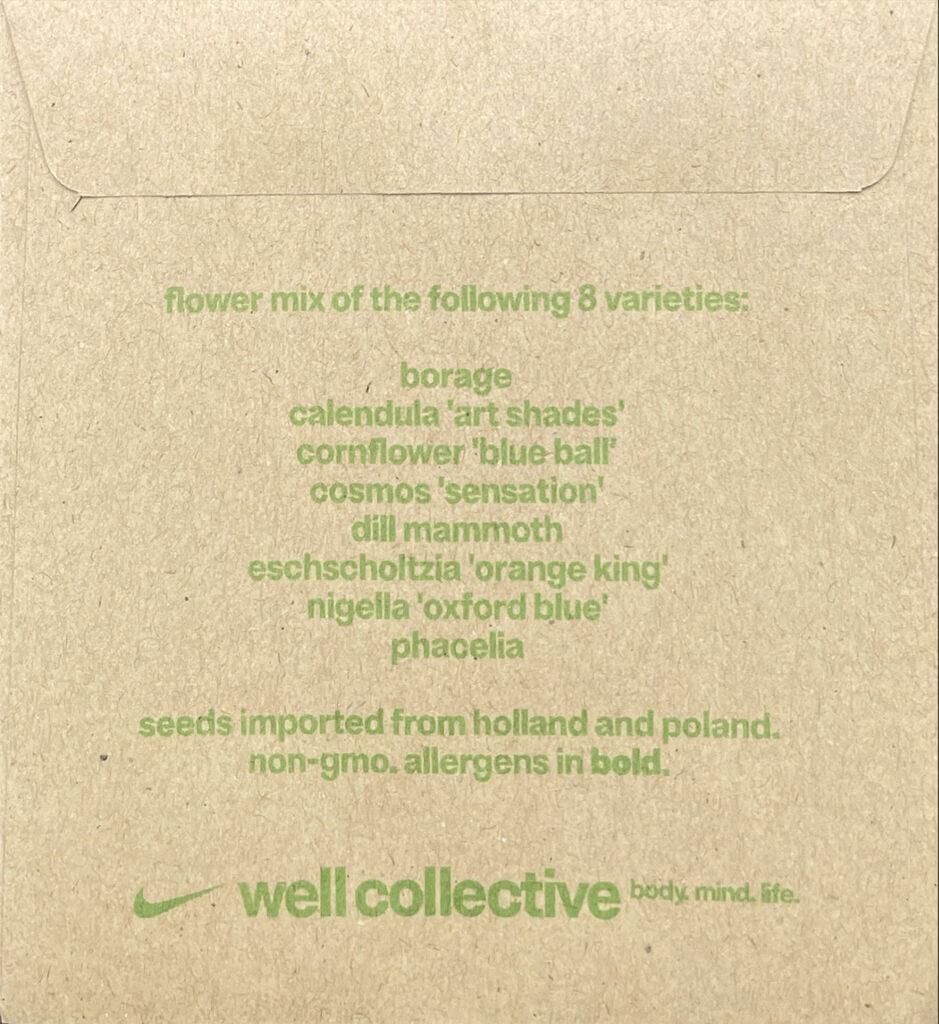 Nike — envelope back