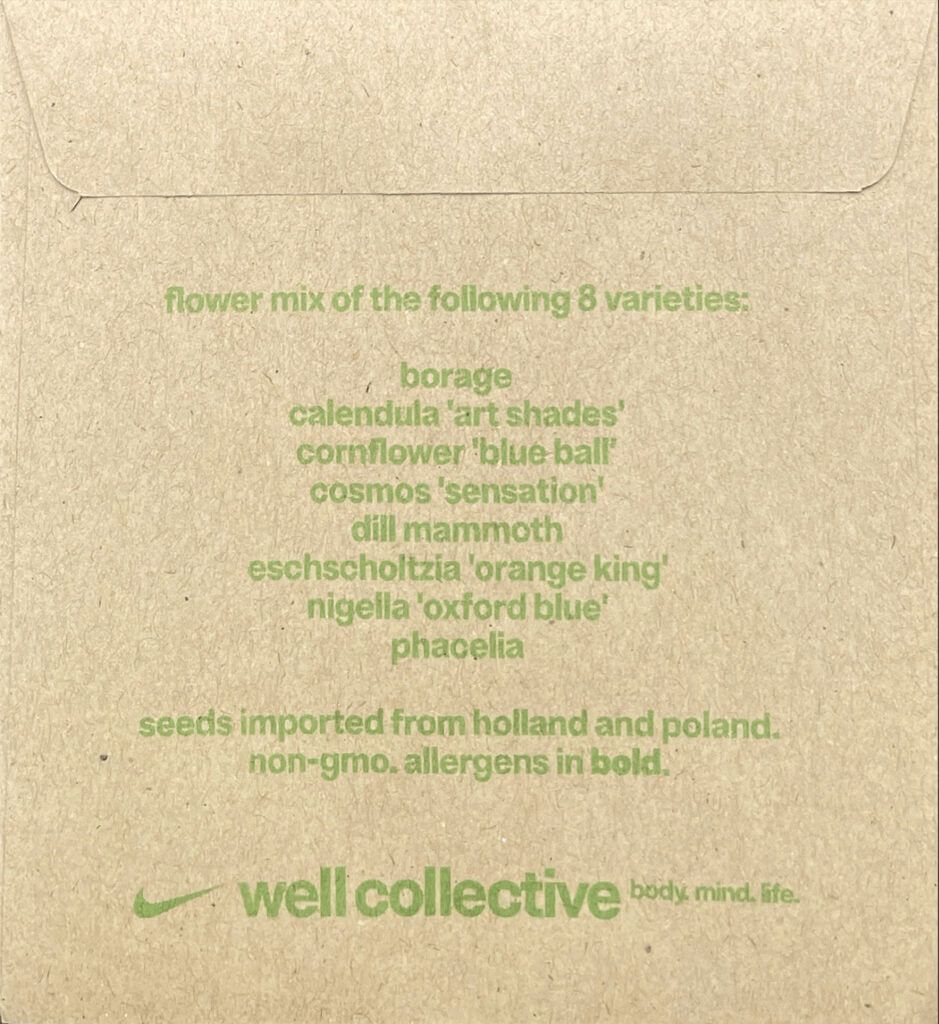 Nike — envelope back
