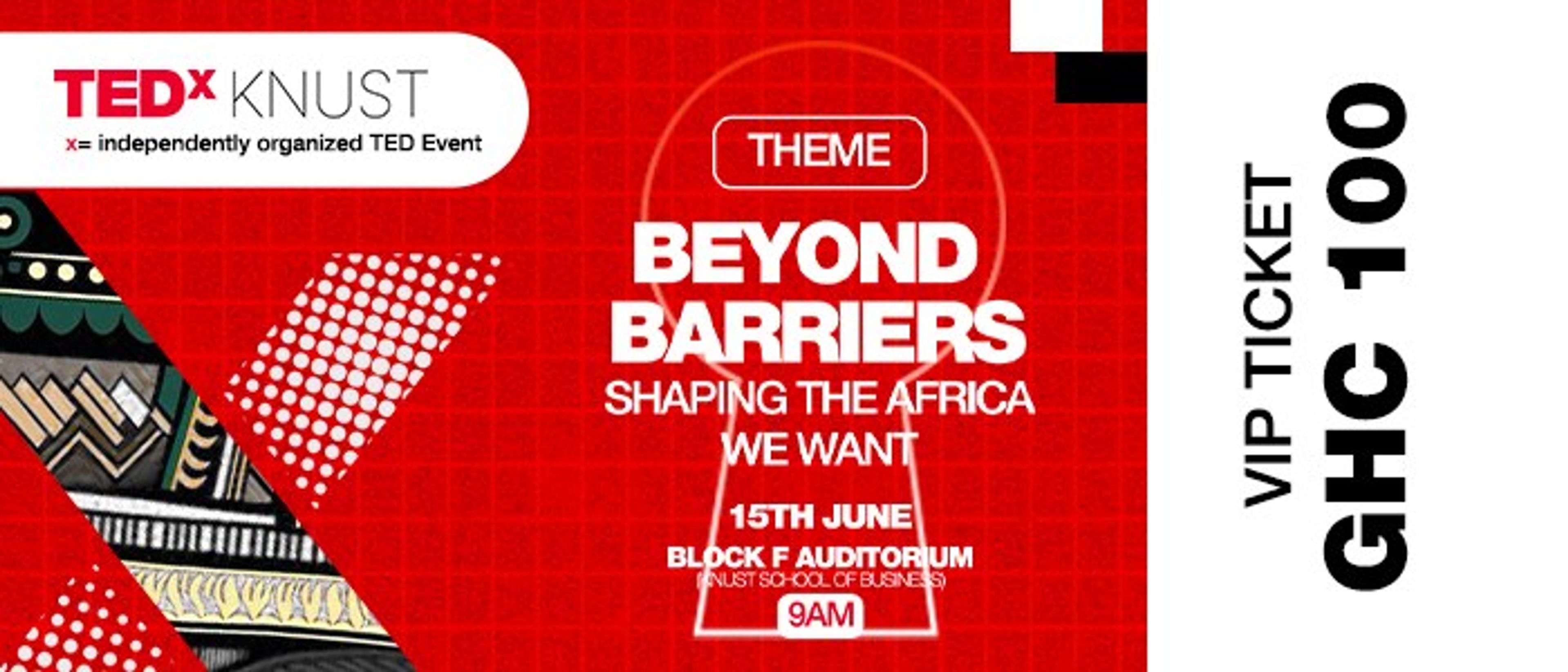 TEDxKNUST speaker and print design 12