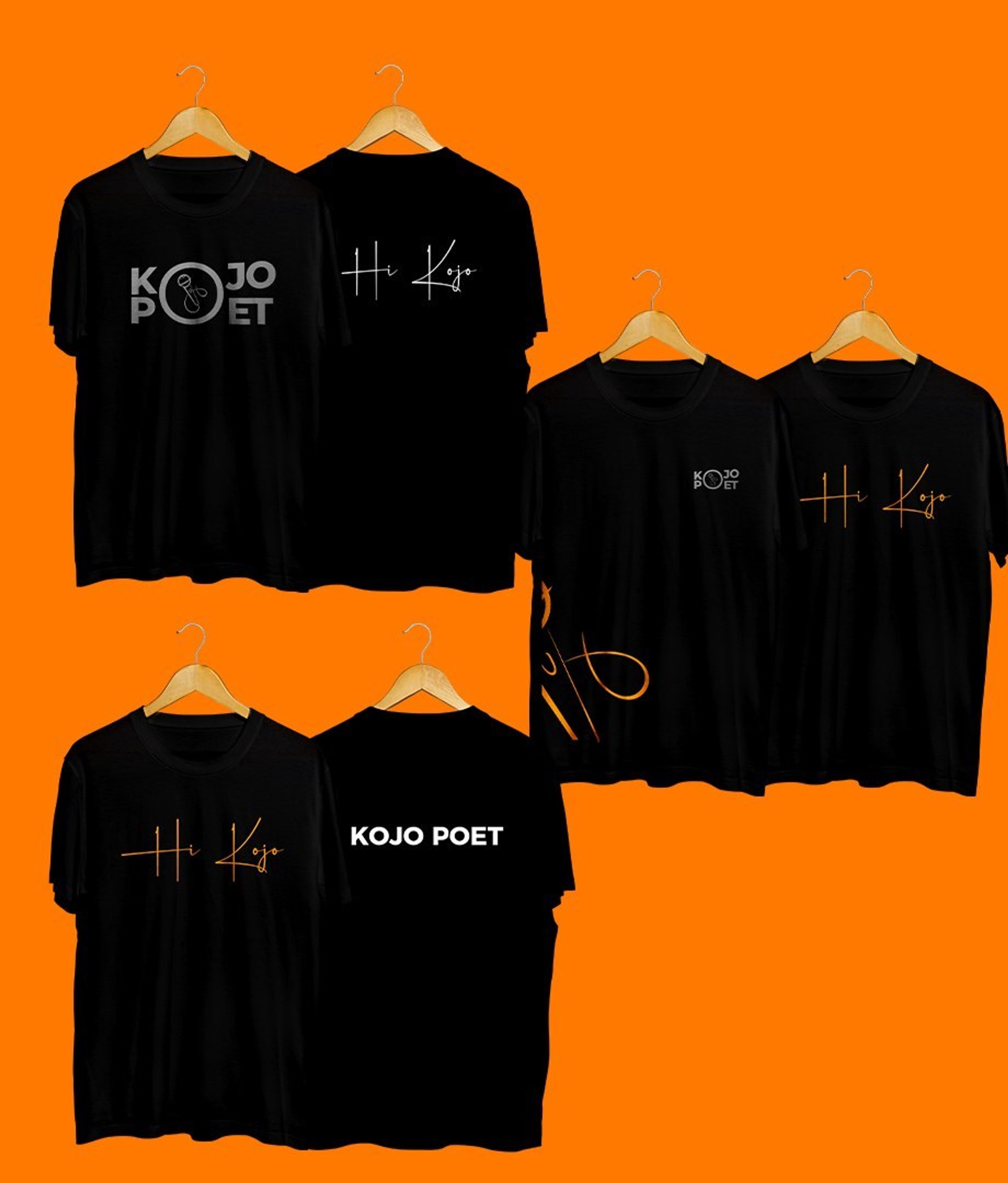 Kojo Poet wordmark and merch 3