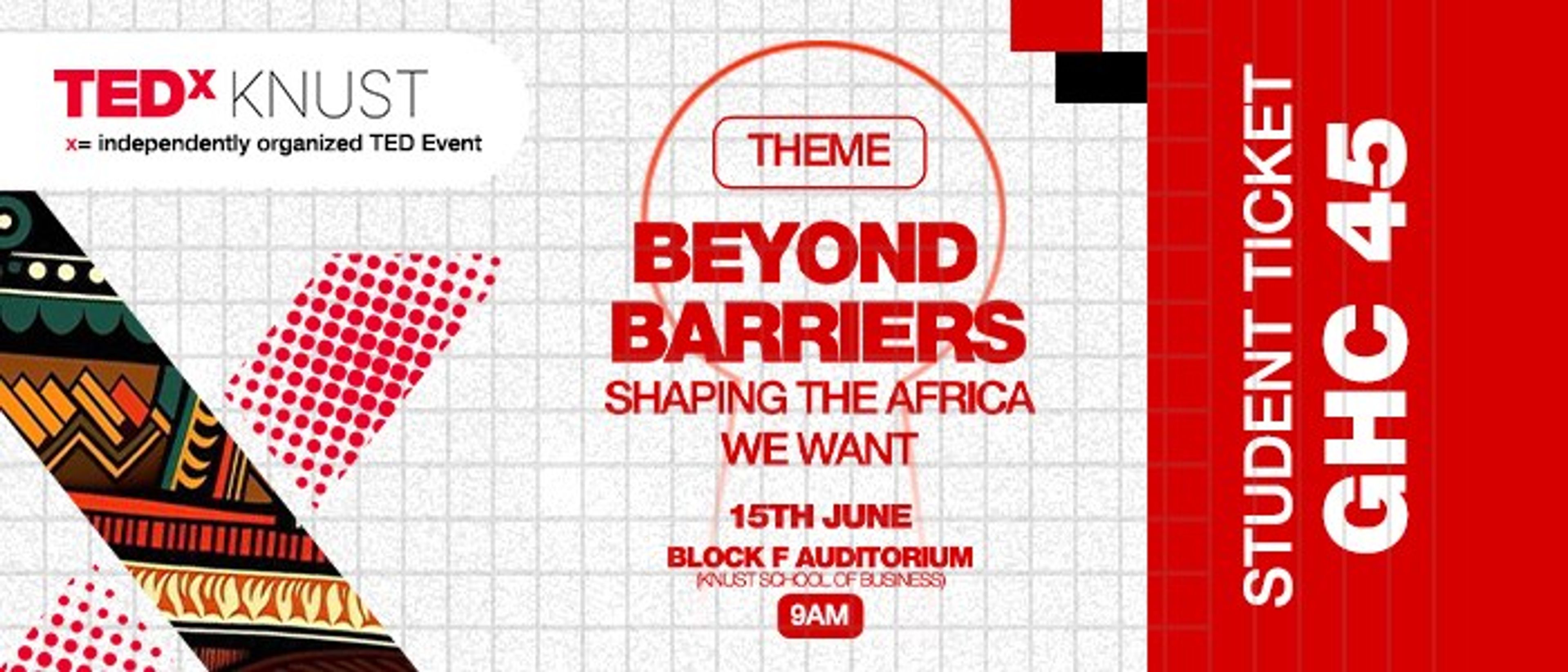 TEDxKNUST speaker and print design 11