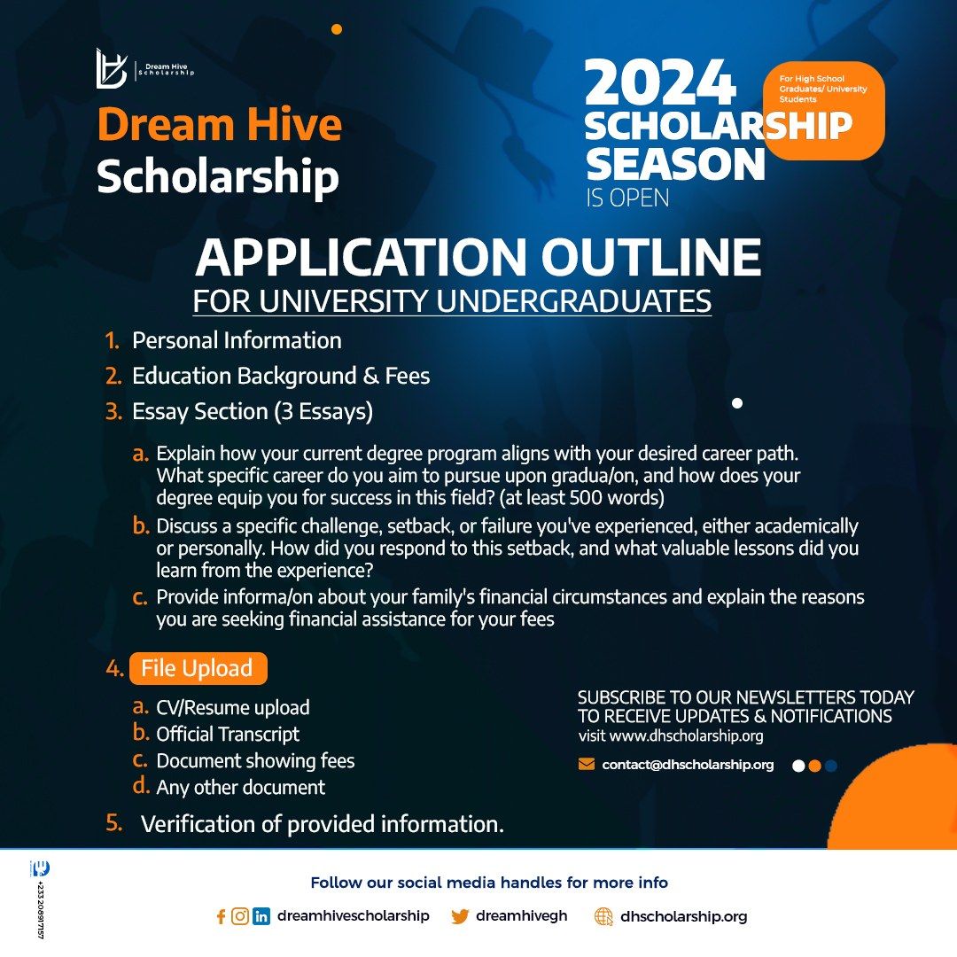 Dream Hive Scholarship: Applications open