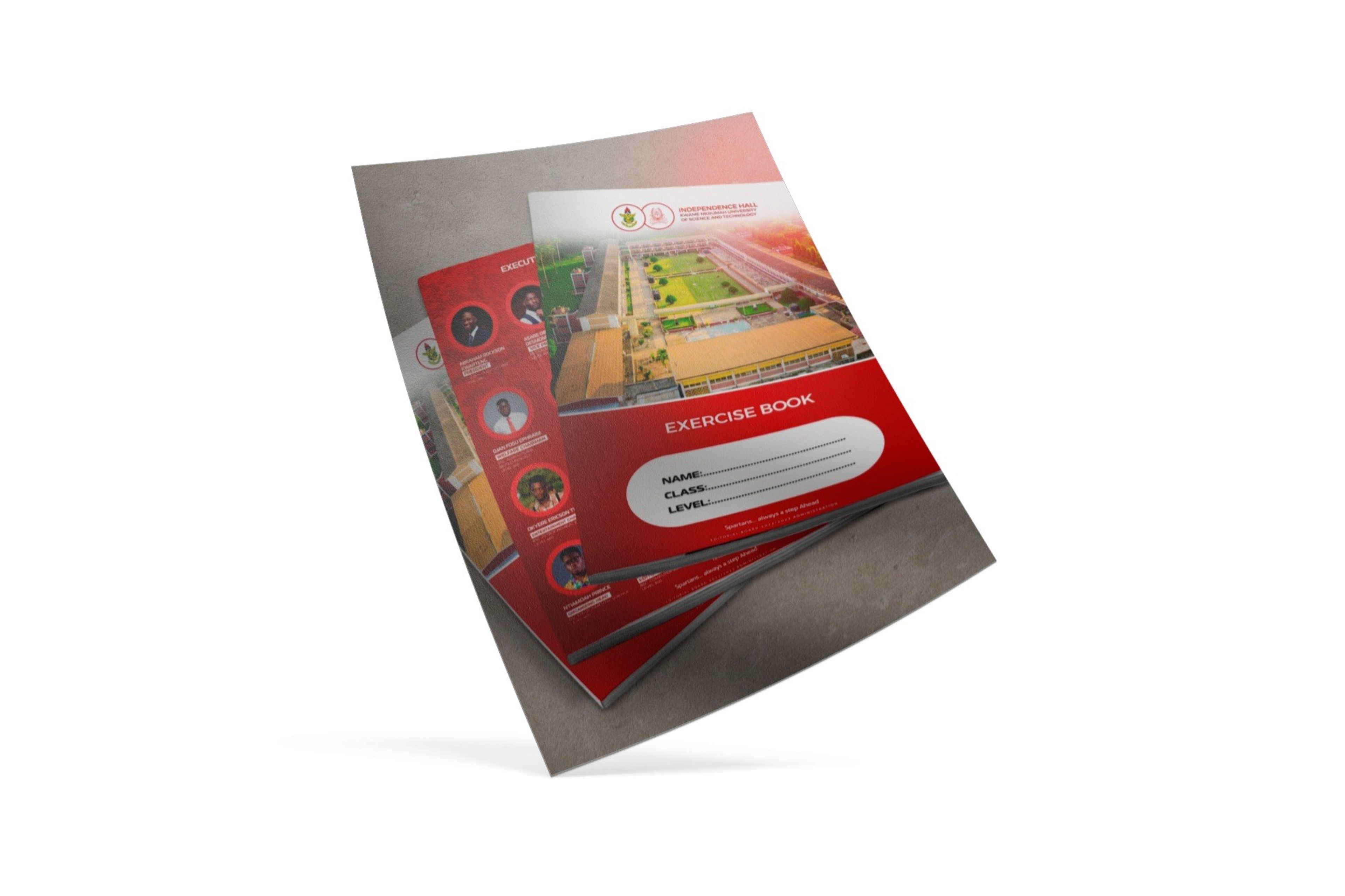 Branded exercise book 6