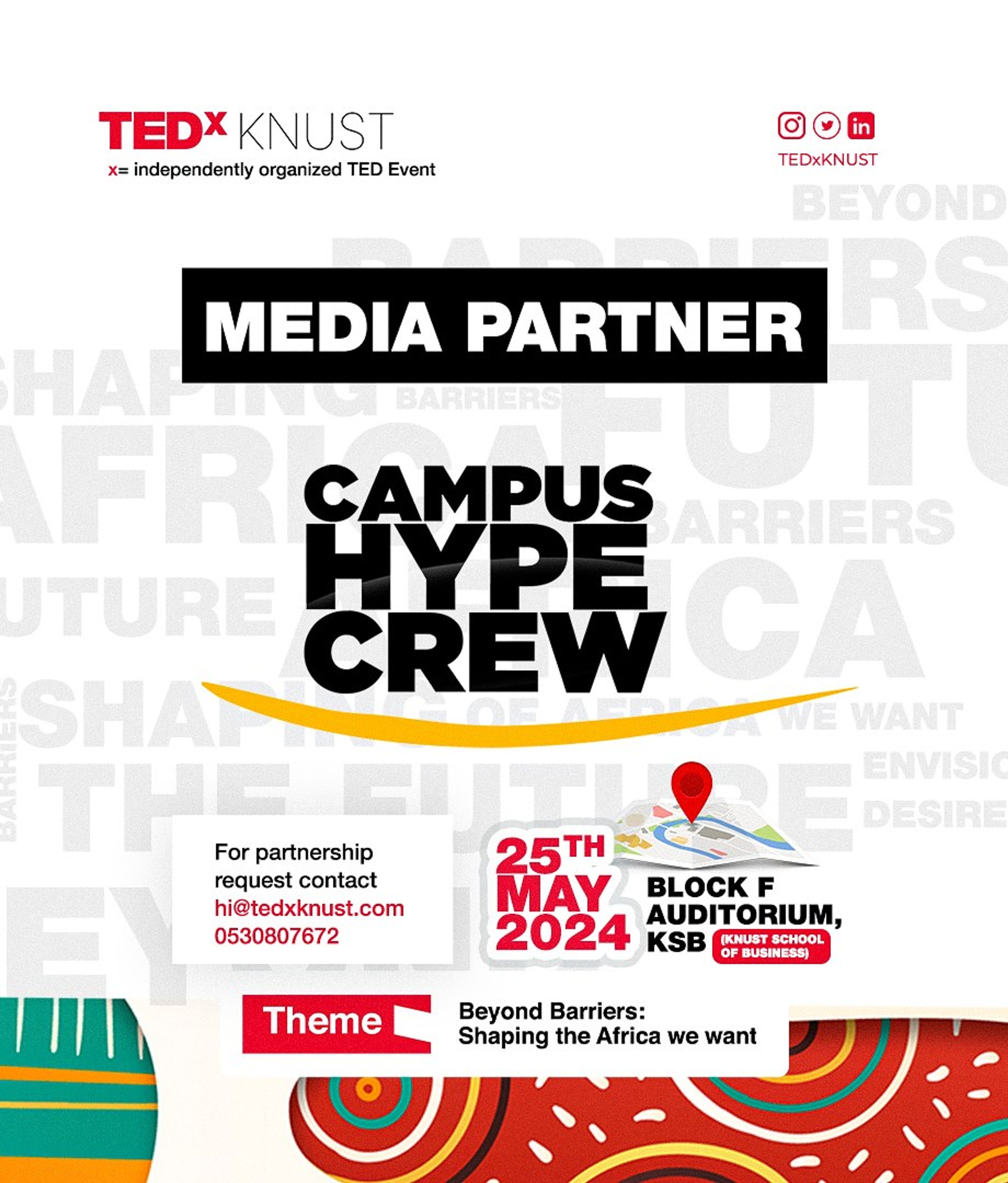 TEDxKNUST campaign graphic 19
