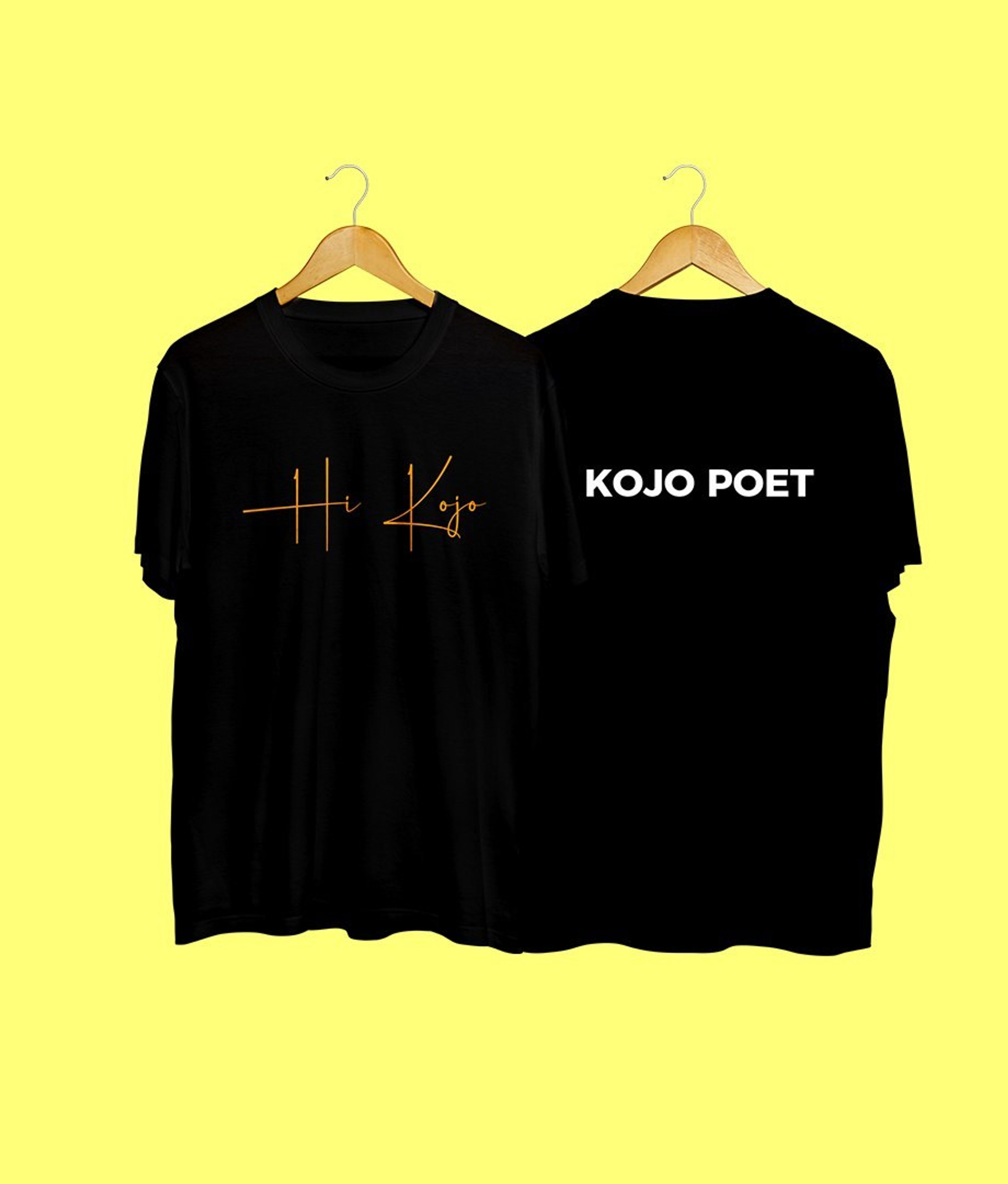 Kojo Poet wordmark and merch 6