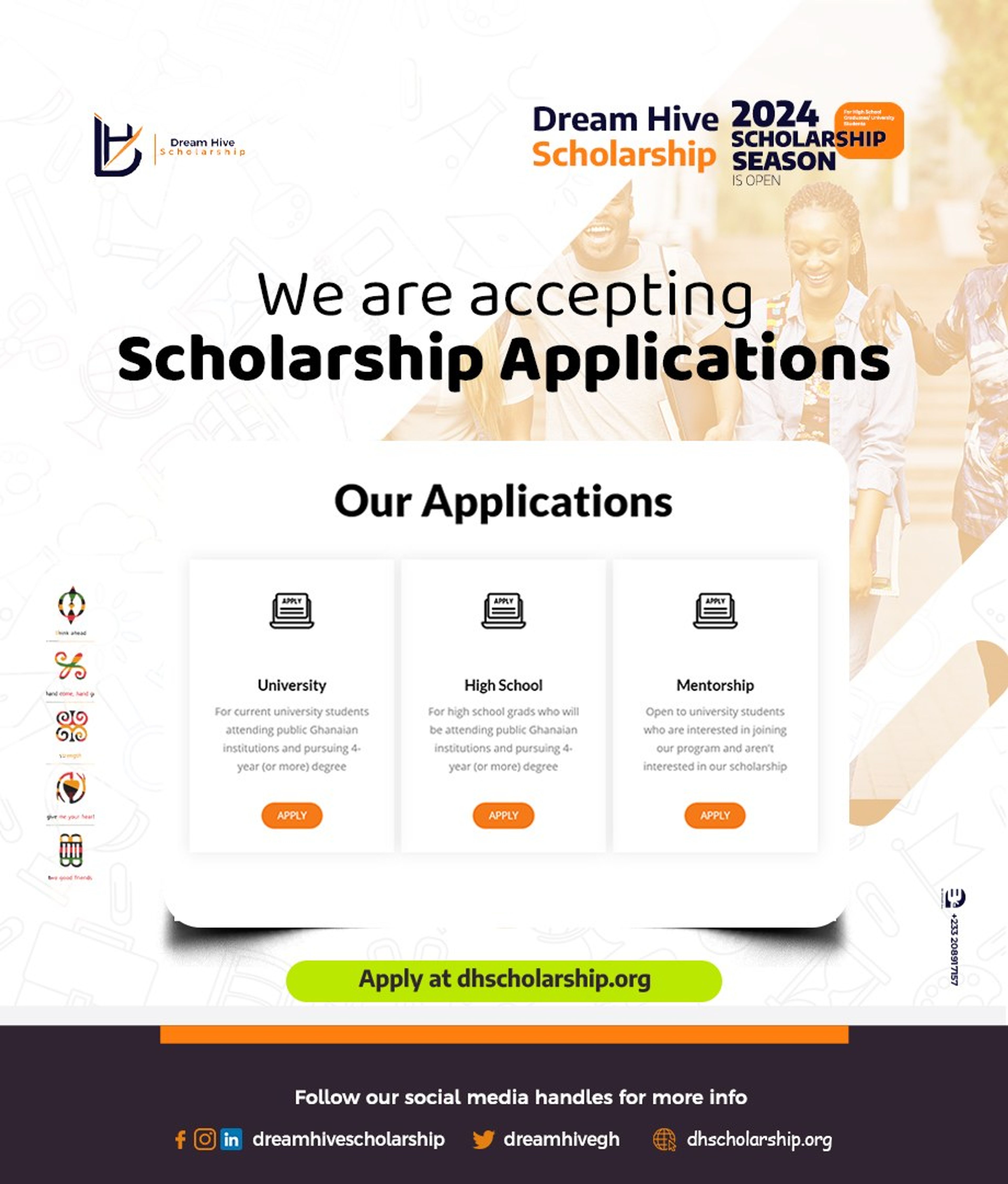 Dream Hive Scholarship: Applications open