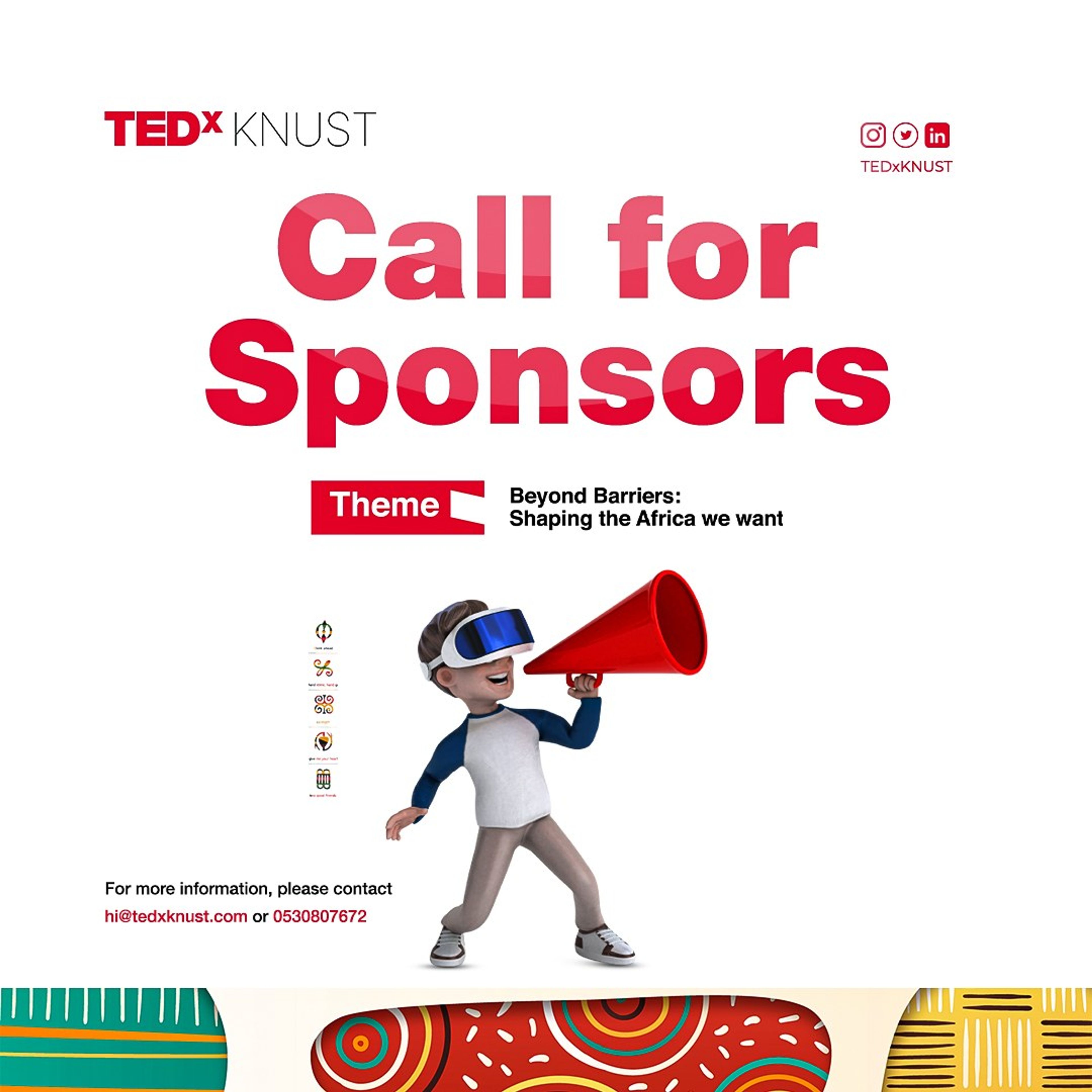 TEDxKNUST campaign graphic 6
